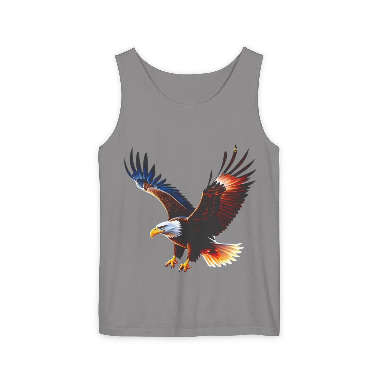 Bald Eagle Graphic Tank Top — Patriotic Flying Eagle Tee