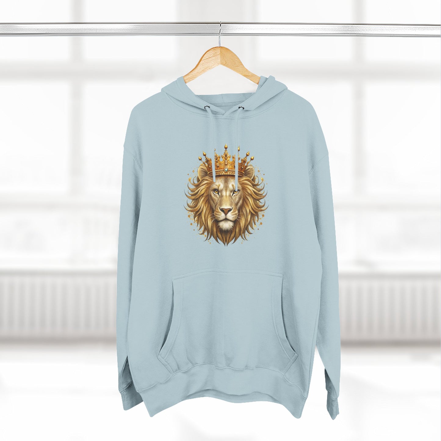 Lion King Crown Hoodie – Regal Lion Graphic Pullover