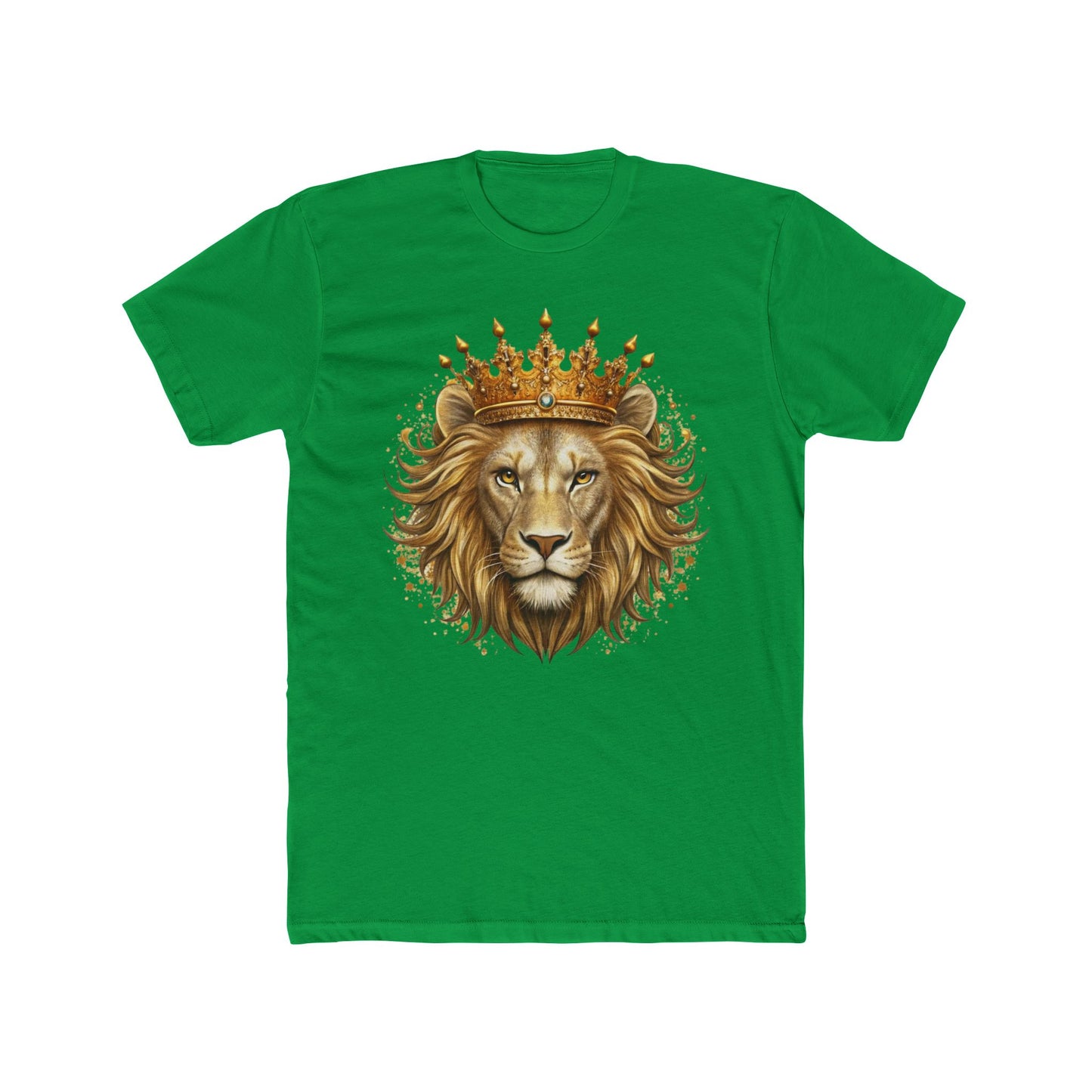 Lion with Crown T-Shirt — Regal King Graphic Tee