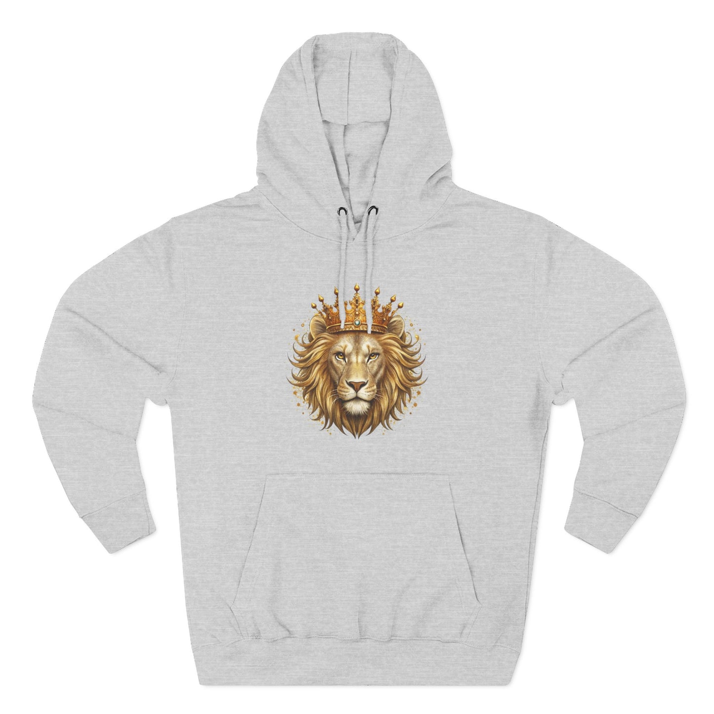 Lion King Crown Hoodie – Regal Lion Graphic Pullover