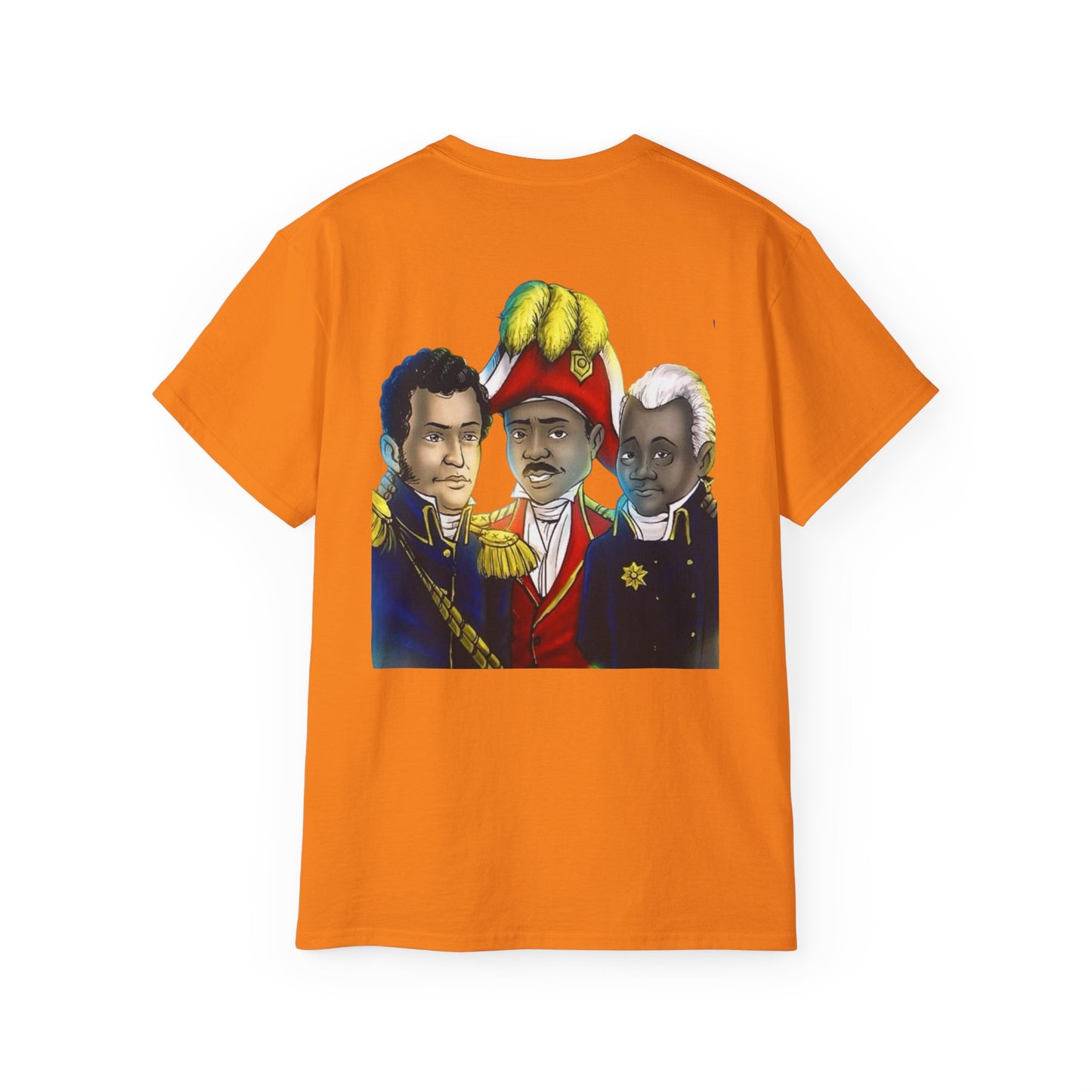 Bold Graphic Tee: Historical Artistry, Unisex Cotton Shirt, Fun Gift for History Buffs, Perfect for Casual Wear, Unique Statement Shirt