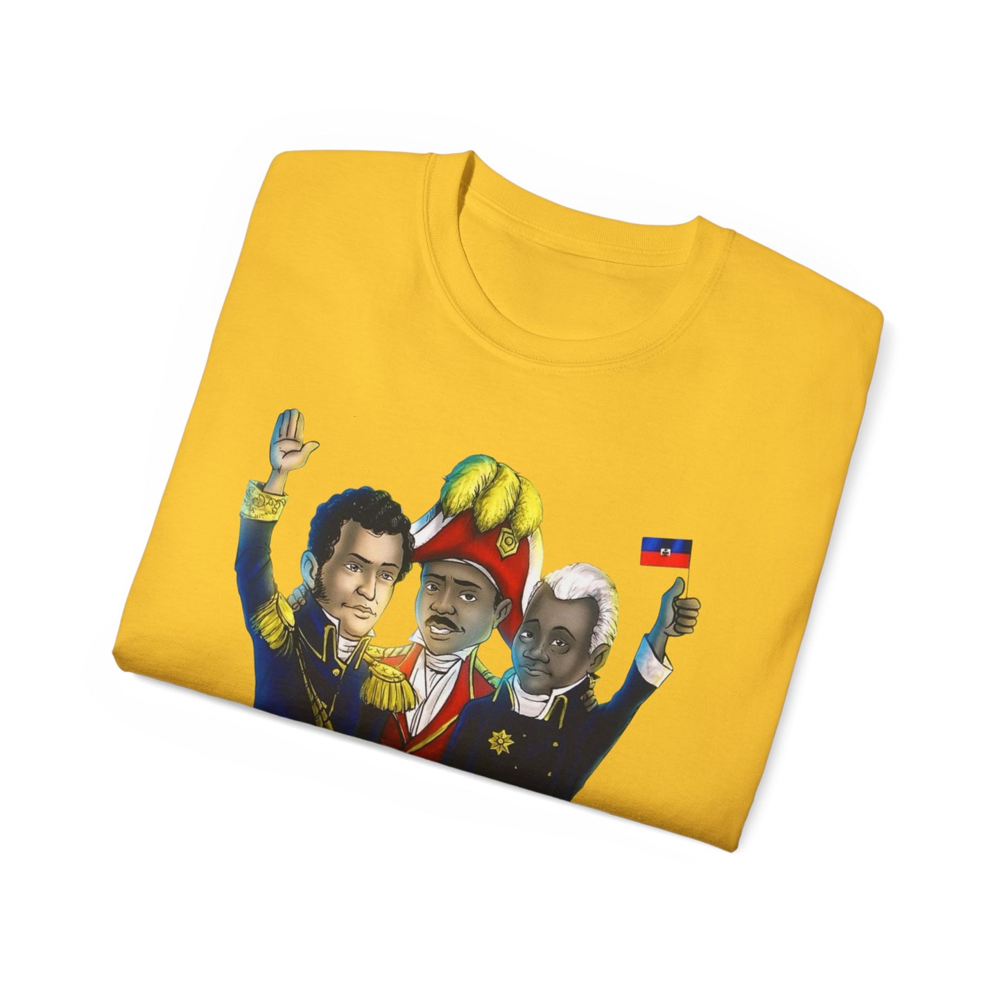 Bold Graphic Tee: Historical Artistry, Unisex Cotton Shirt, Fun Gift for History Buffs, Perfect for Casual Wear, Unique Statement Shirt