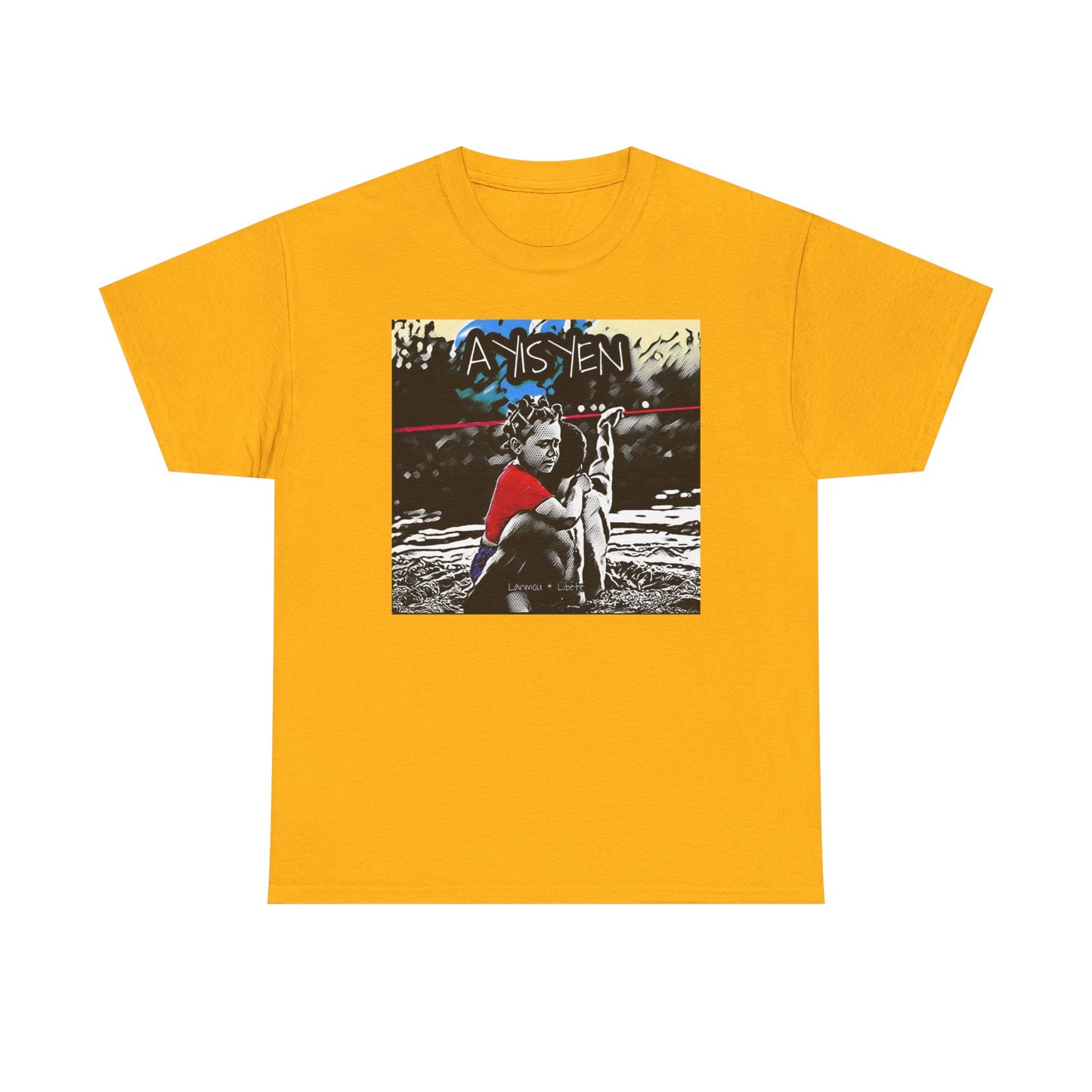 Artistic Graphic Unisex Tee, Relaxed Cotton T-Shirt for Art Lovers, Unique Gift Idea, Everyday Wear, Photography Enthusiast Shirt