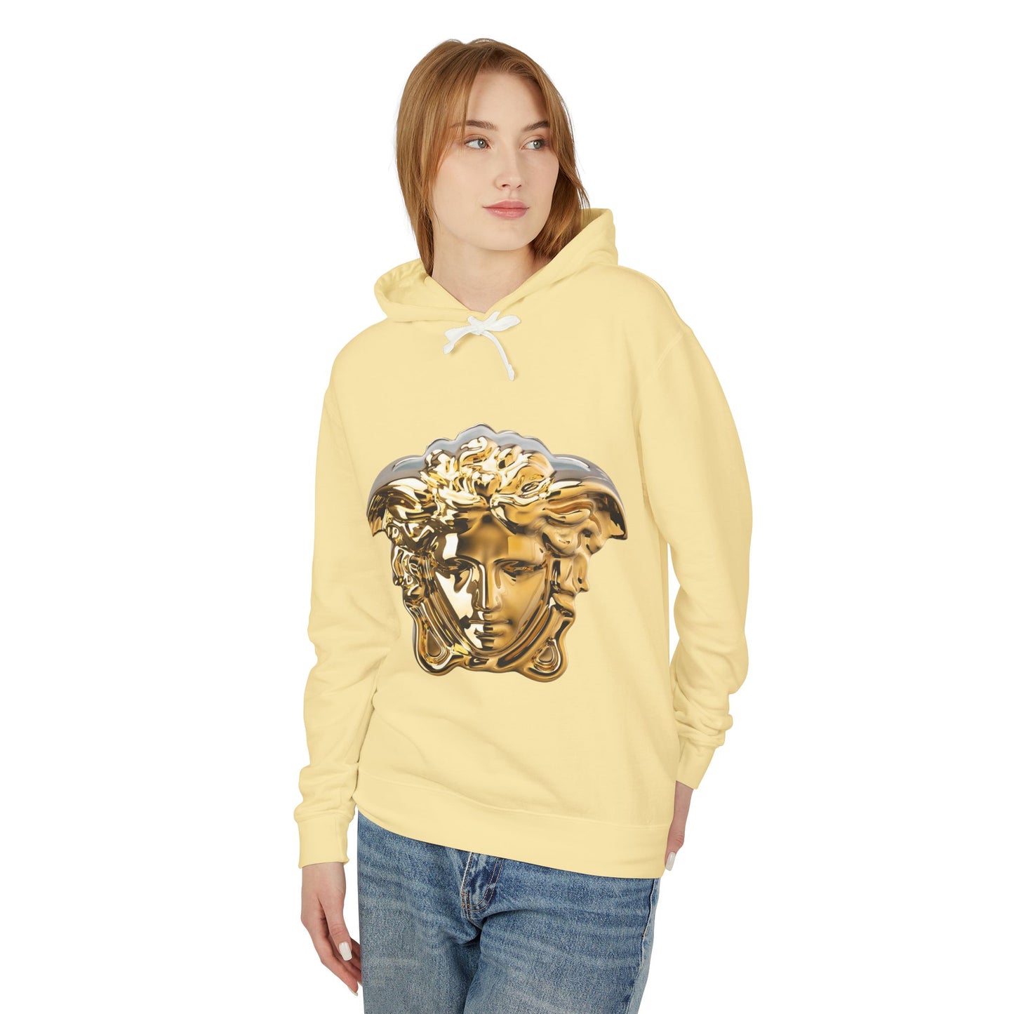 Chic Designer Hoodie with Versace Inspired Design, Luxury Sweatshirt, Fashion Layering Piece, Gift for Trendsetters, Unisex Casual Wear