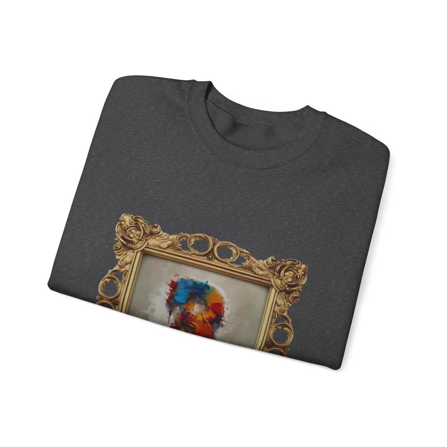 Artistic Unisex Crewneck Sweatshirt - Cozy, Unique Gift for Art Lovers, Casual Wear, Layering Piece, Trendy Fashion Statement