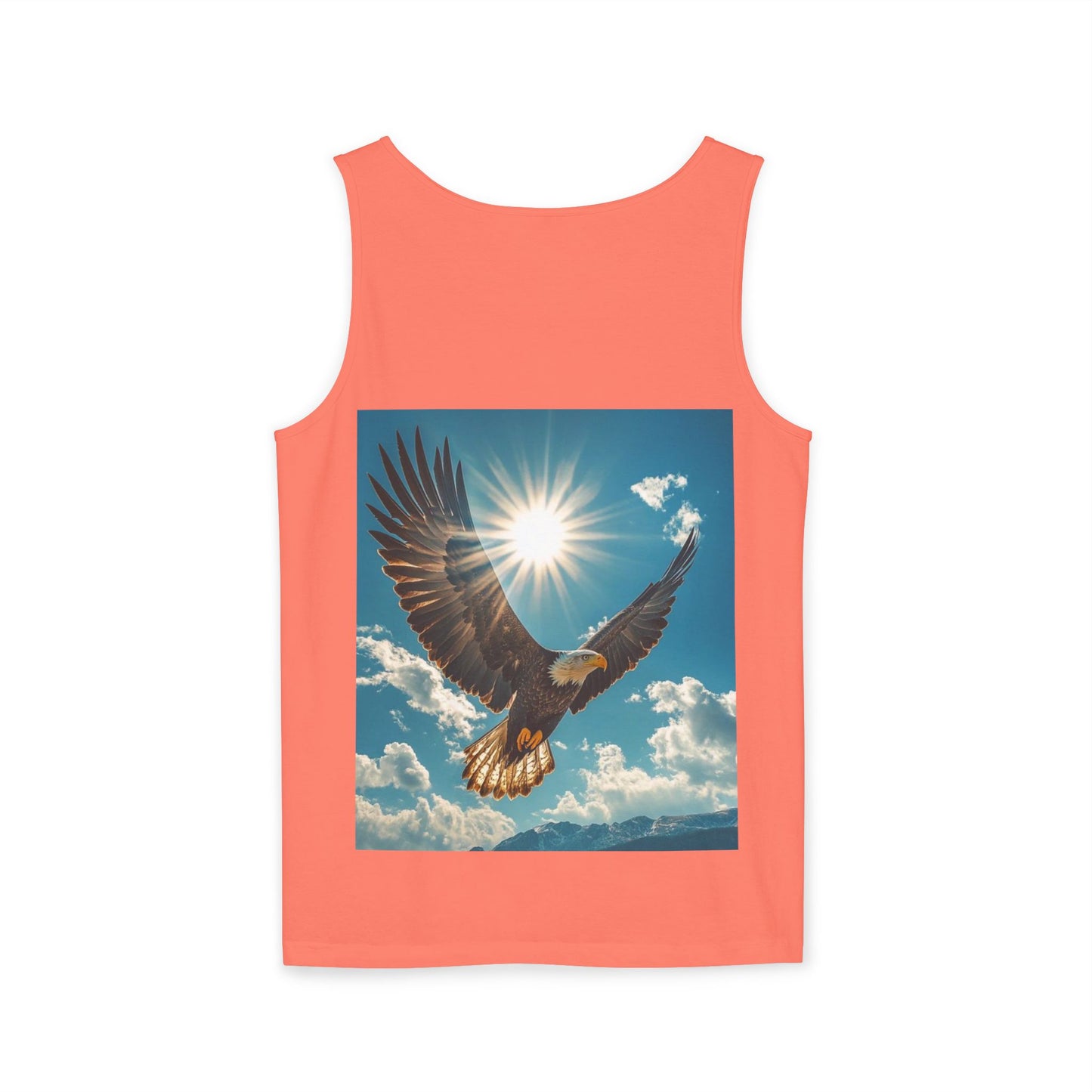 Eagle Sunflight Tank Top — Soaring Eagle Graphic Tank