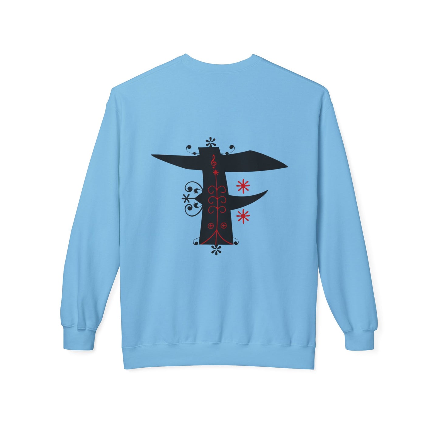 shirt local Cultural Vibes Crewneck Sweatshirt, Unisex Fleece Sweater, Ethnic Apparel, Holiday Gift, Cozy Fashion