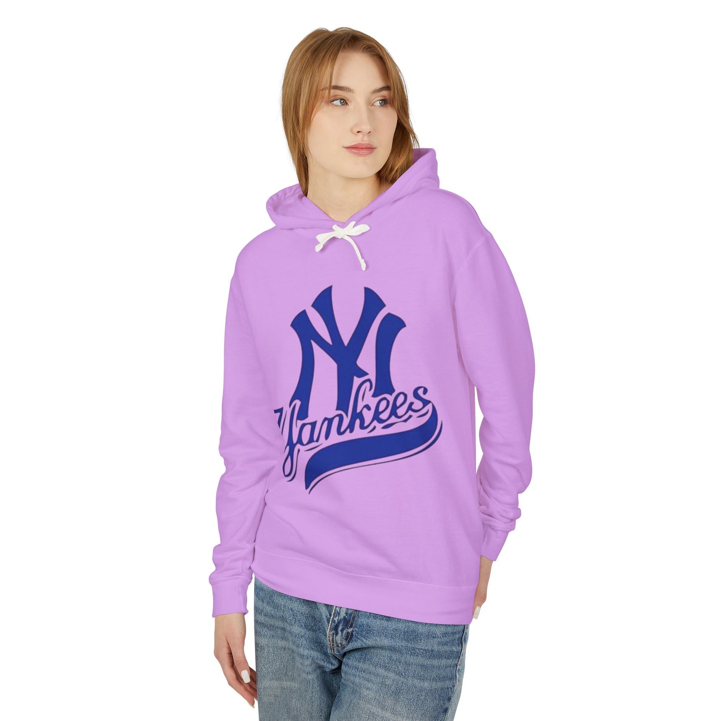 Classic NY Yankees Unisex Lightweight Hooded Sweatshirt