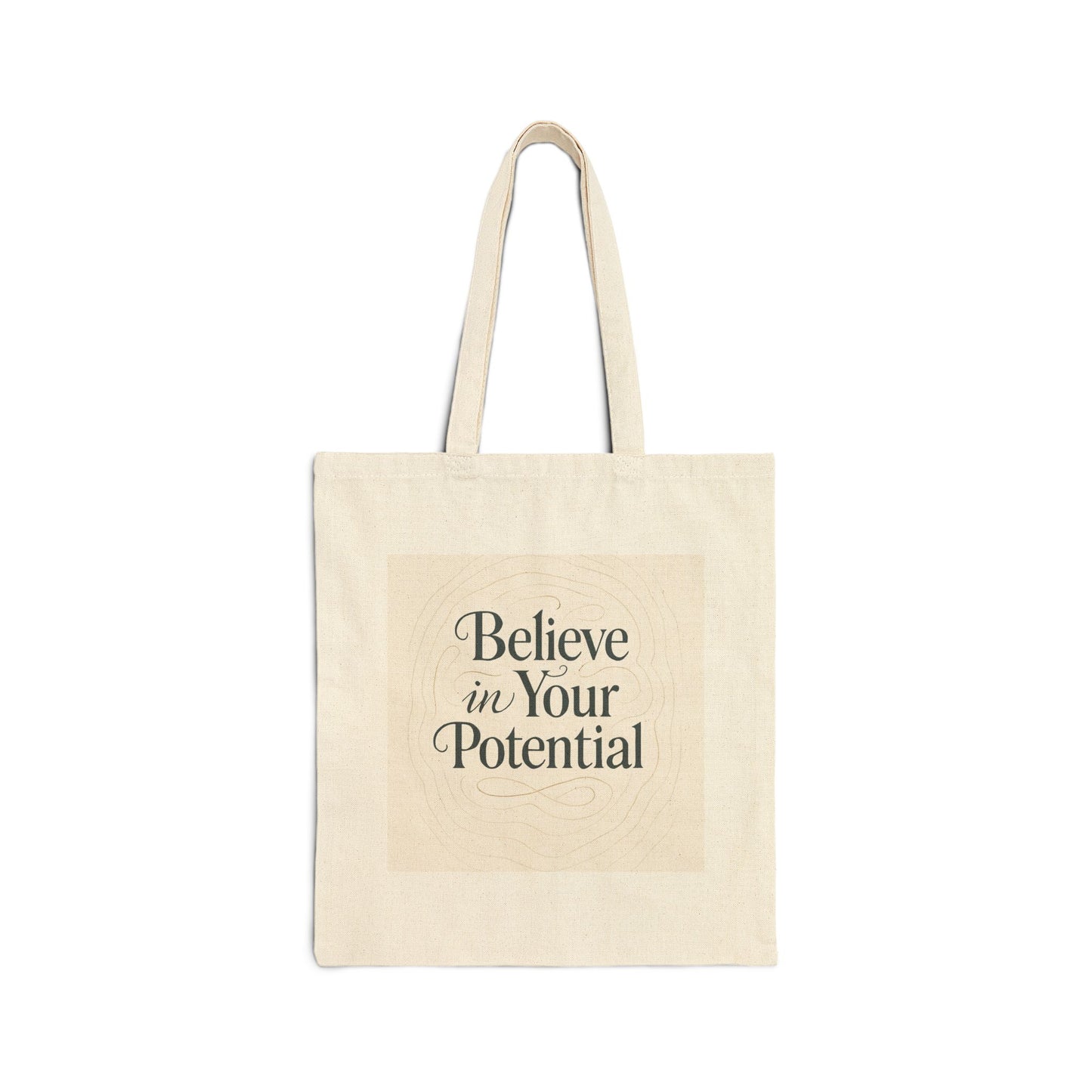 Cotton Canvas Tote Bag