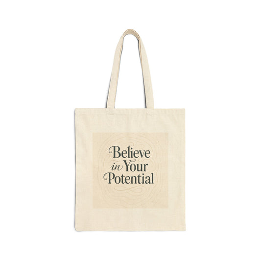 Cotton Canvas Tote Bag