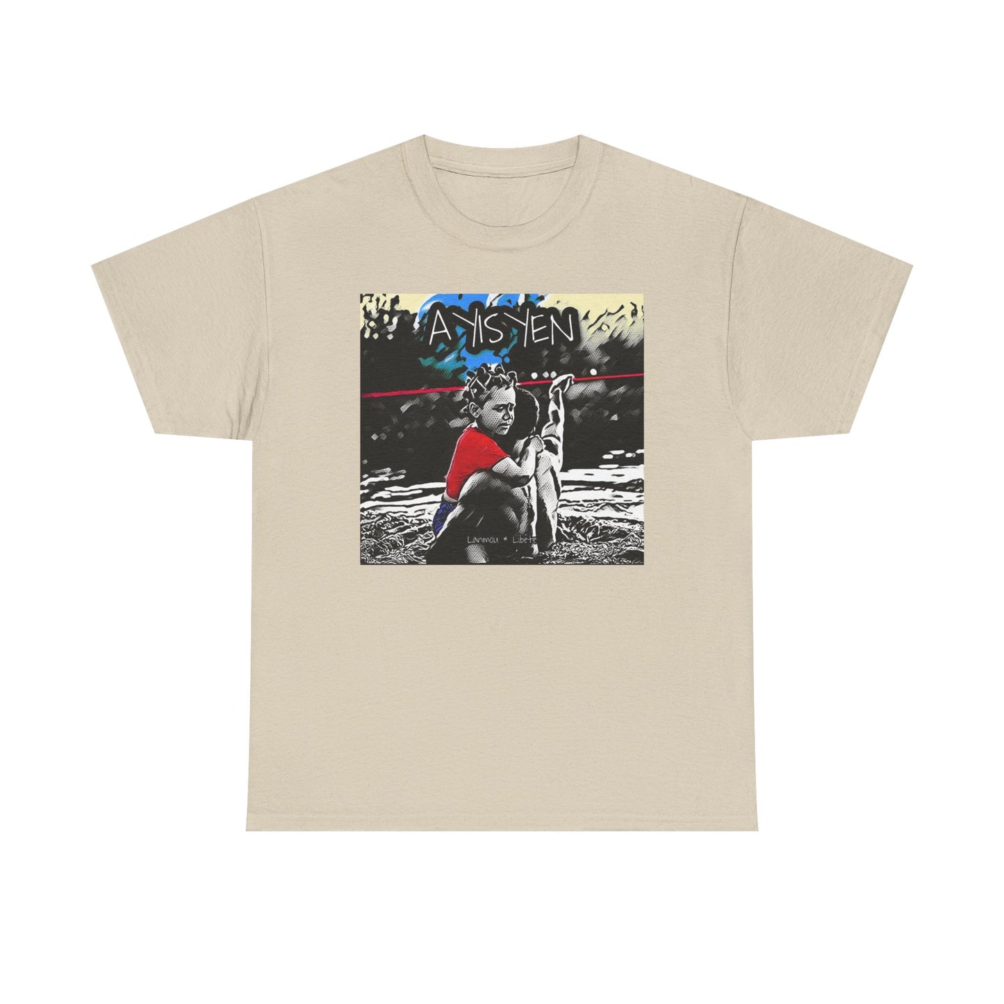 Artistic Graphic Unisex Tee, Relaxed Cotton T-Shirt for Art Lovers, Unique Gift Idea, Everyday Wear, Photography Enthusiast Shirt