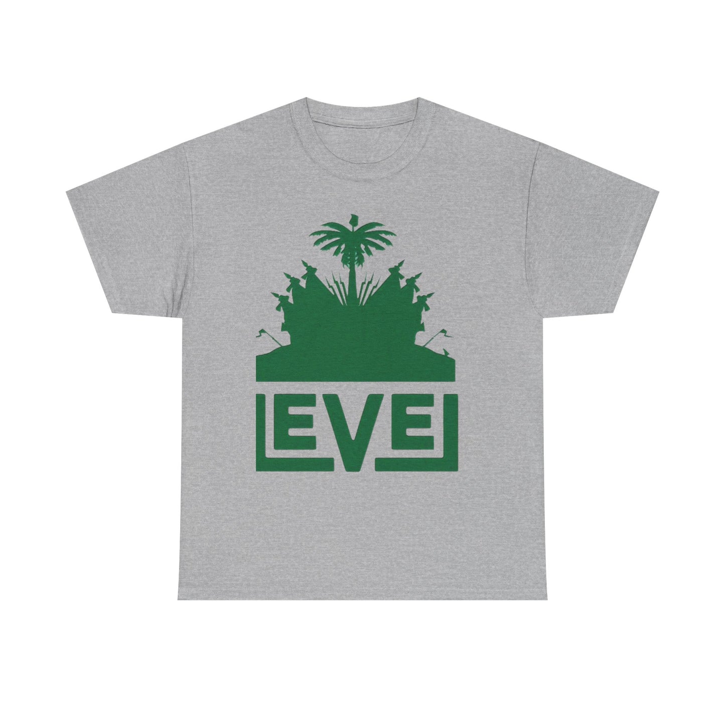 T-Shirt with Palm Tree Graphic, Casual Wear, Unisex Style, Summer Vibes, Gift for Nature Lovers, Eco-friendly Tee, Relaxed Fit