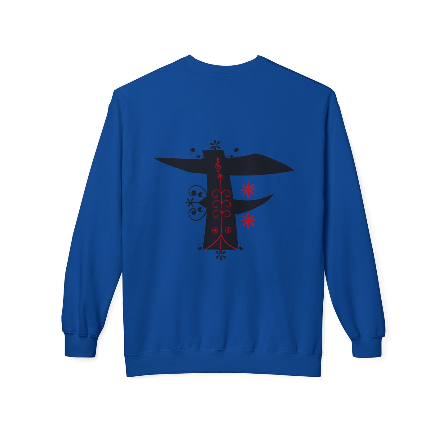 shirt local Cultural Vibes Crewneck Sweatshirt, Unisex Fleece Sweater, Ethnic Apparel, Holiday Gift, Cozy Fashion