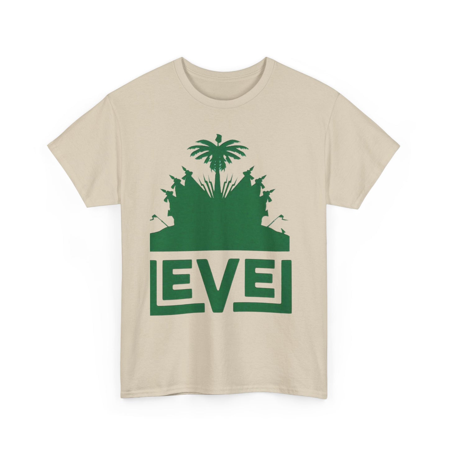 T-Shirt with Palm Tree Graphic, Casual Wear, Unisex Style, Summer Vibes, Gift for Nature Lovers, Eco-friendly Tee, Relaxed Fit