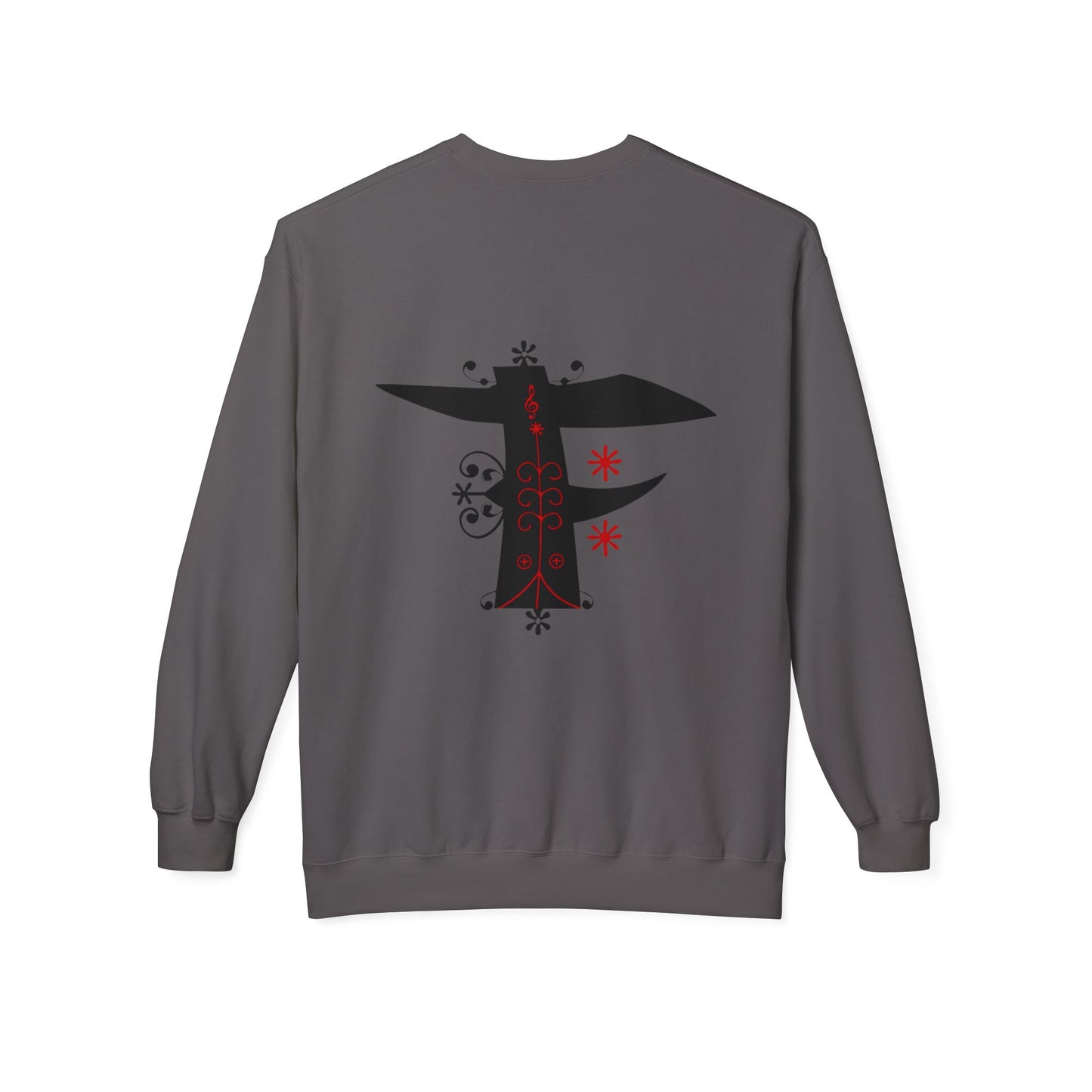 shirt local Cultural Vibes Crewneck Sweatshirt, Unisex Fleece Sweater, Ethnic Apparel, Holiday Gift, Cozy Fashion