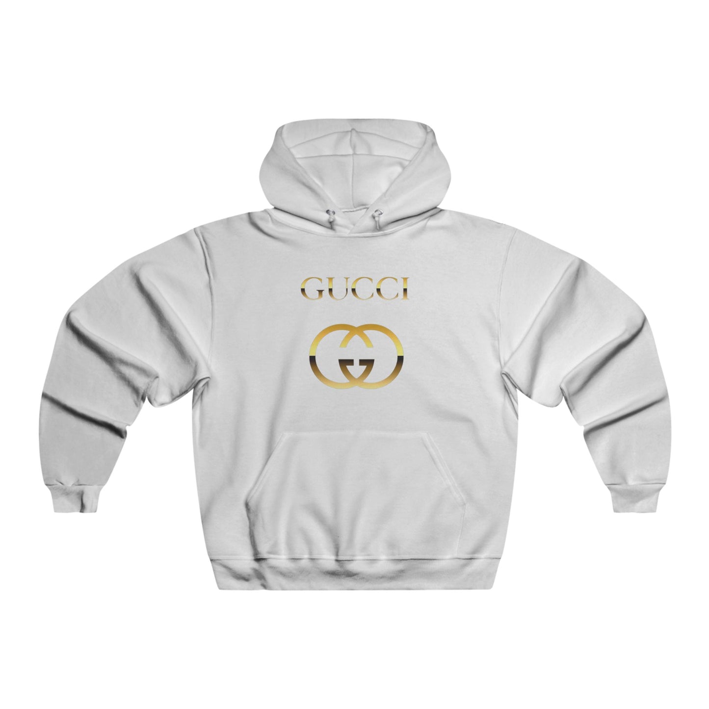 Gucci-Inspired Men's NUBLEND® Hooded Sweatshirt, Casual Oversized Hoodie, Streetwear, Fashion Gift, Everyday Comfort, Stylish Apparel