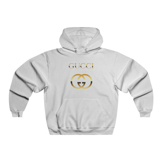Gucci-Inspired Men's NUBLEND® Hooded Sweatshirt, Casual Oversized Hoodie, Streetwear, Fashion Gift, Everyday Comfort, Stylish Apparel