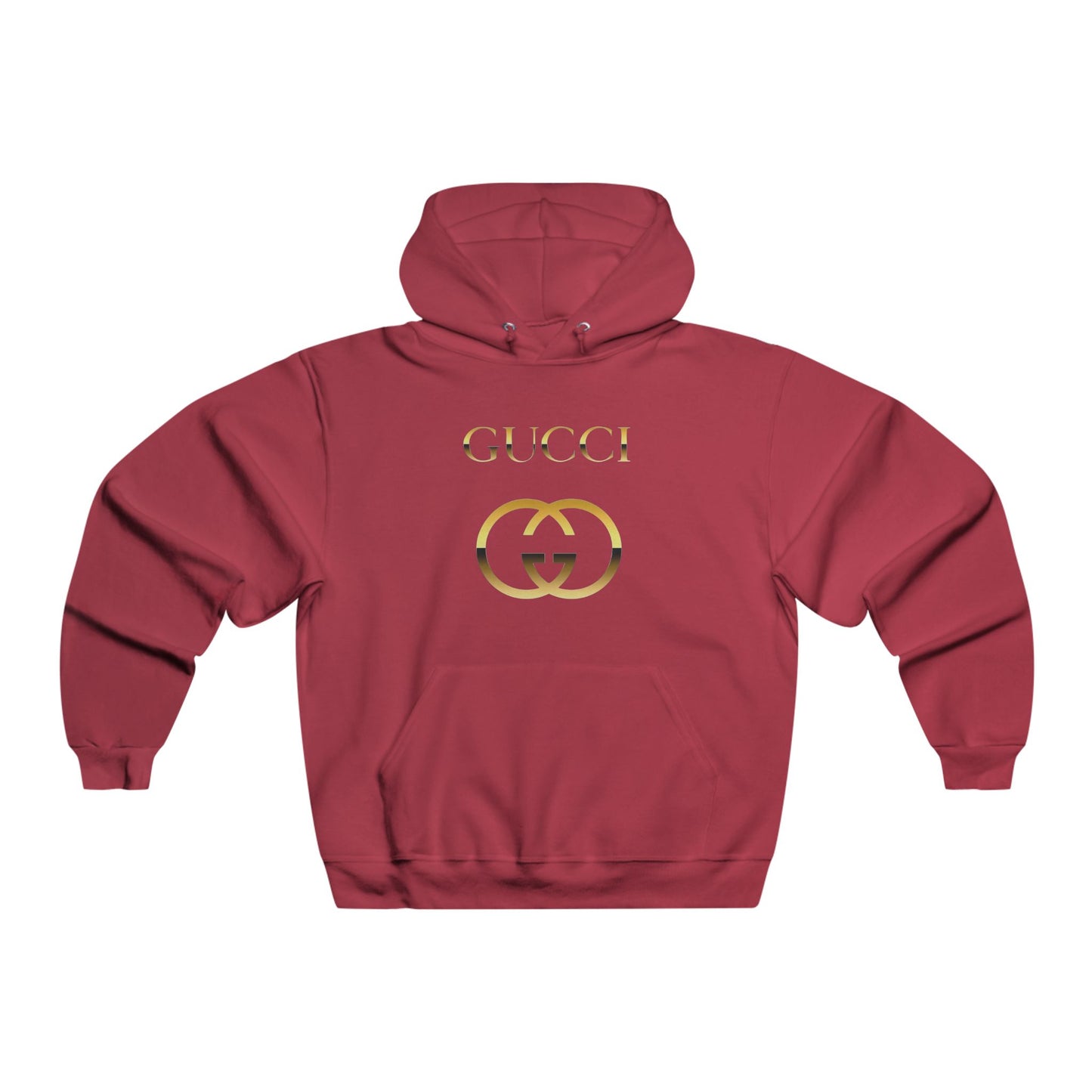Gucci-Inspired Men's NUBLEND® Hooded Sweatshirt, Casual Oversized Hoodie, Streetwear, Fashion Gift, Everyday Comfort, Stylish Apparel