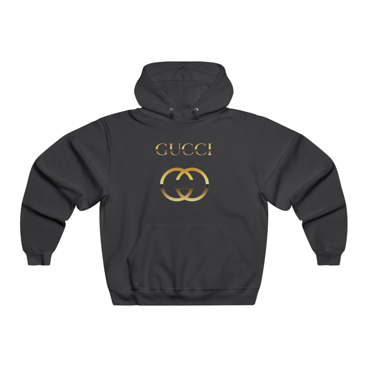 Gucci-Inspired Men's NUBLEND® Hooded Sweatshirt, Casual Oversized Hoodie, Streetwear, Fashion Gift, Everyday Comfort, Stylish Apparel