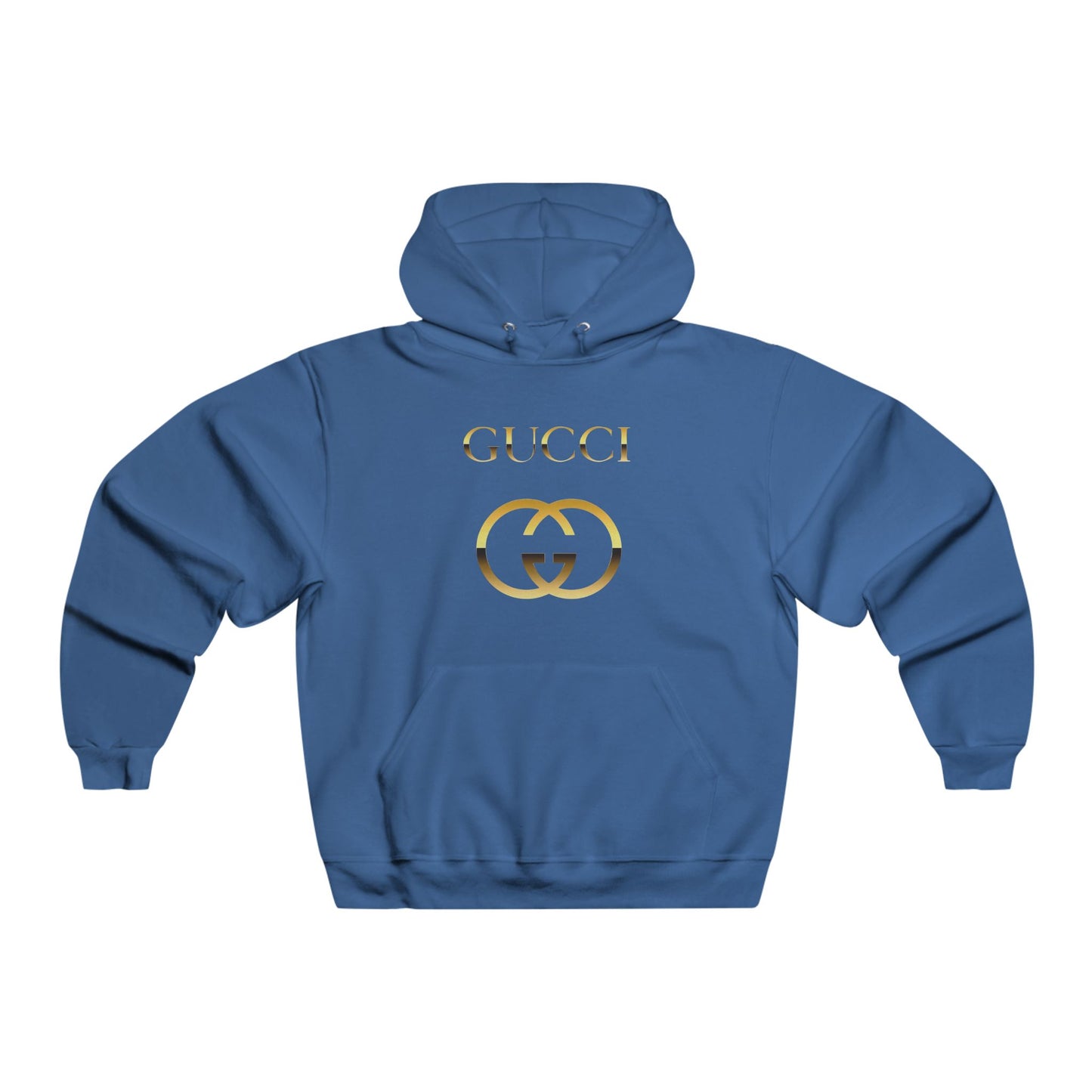 Gucci-Inspired Men's NUBLEND® Hooded Sweatshirt, Casual Oversized Hoodie, Streetwear, Fashion Gift, Everyday Comfort, Stylish Apparel