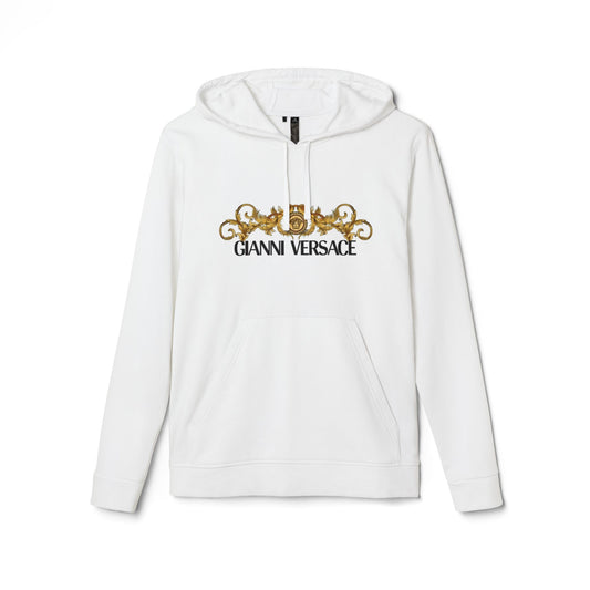 Versace-Inspired Unisex Fleece Hoodie