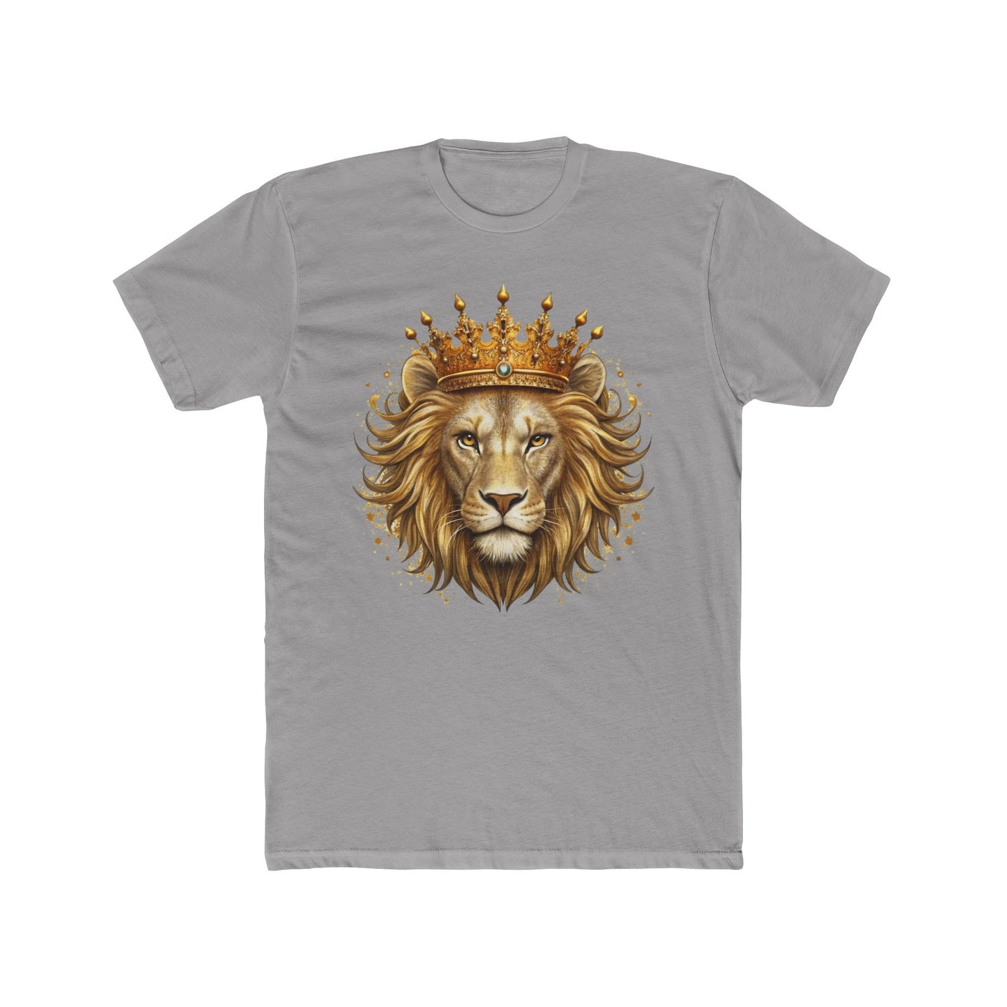 Lion with Crown T-Shirt — Regal King Graphic Tee