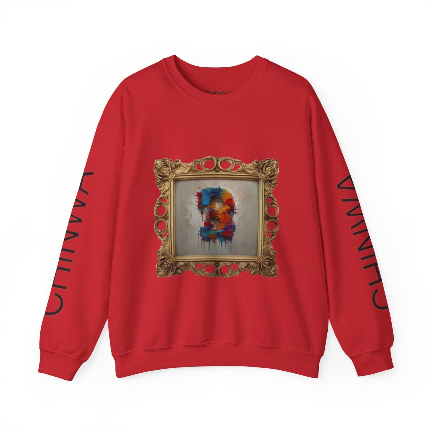 Artistic Unisex Crewneck Sweatshirt - Cozy, Unique Gift for Art Lovers, Casual Wear, Layering Piece, Trendy Fashion Statement