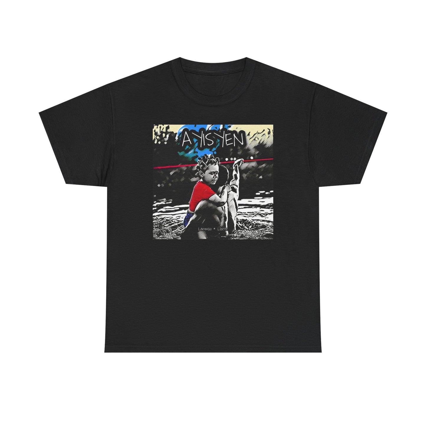 Artistic Graphic Unisex Tee, Relaxed Cotton T-Shirt for Art Lovers, Unique Gift Idea, Everyday Wear, Photography Enthusiast Shirt