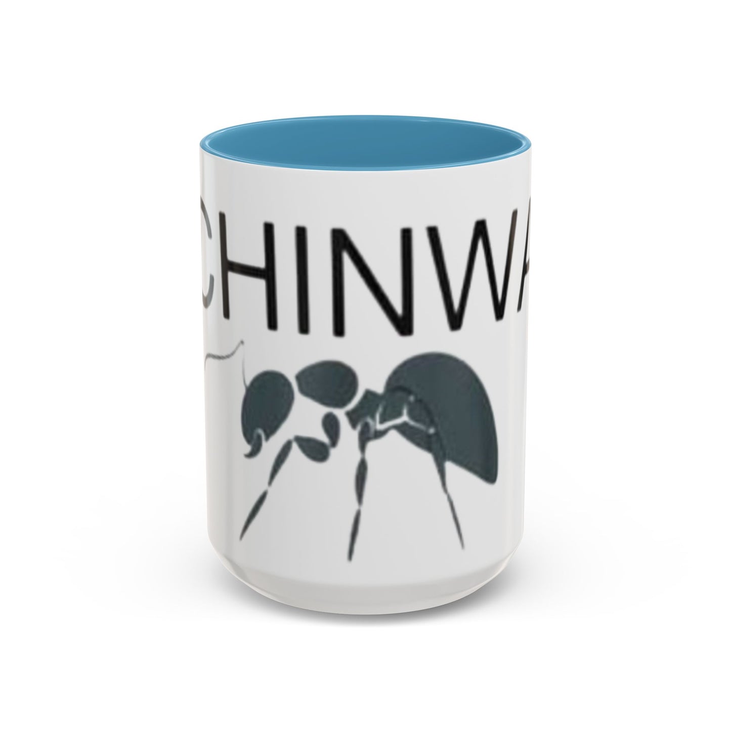 Coffee Mug – 'Chinwag' Ant Illustration Accent Mug (11/15oz)