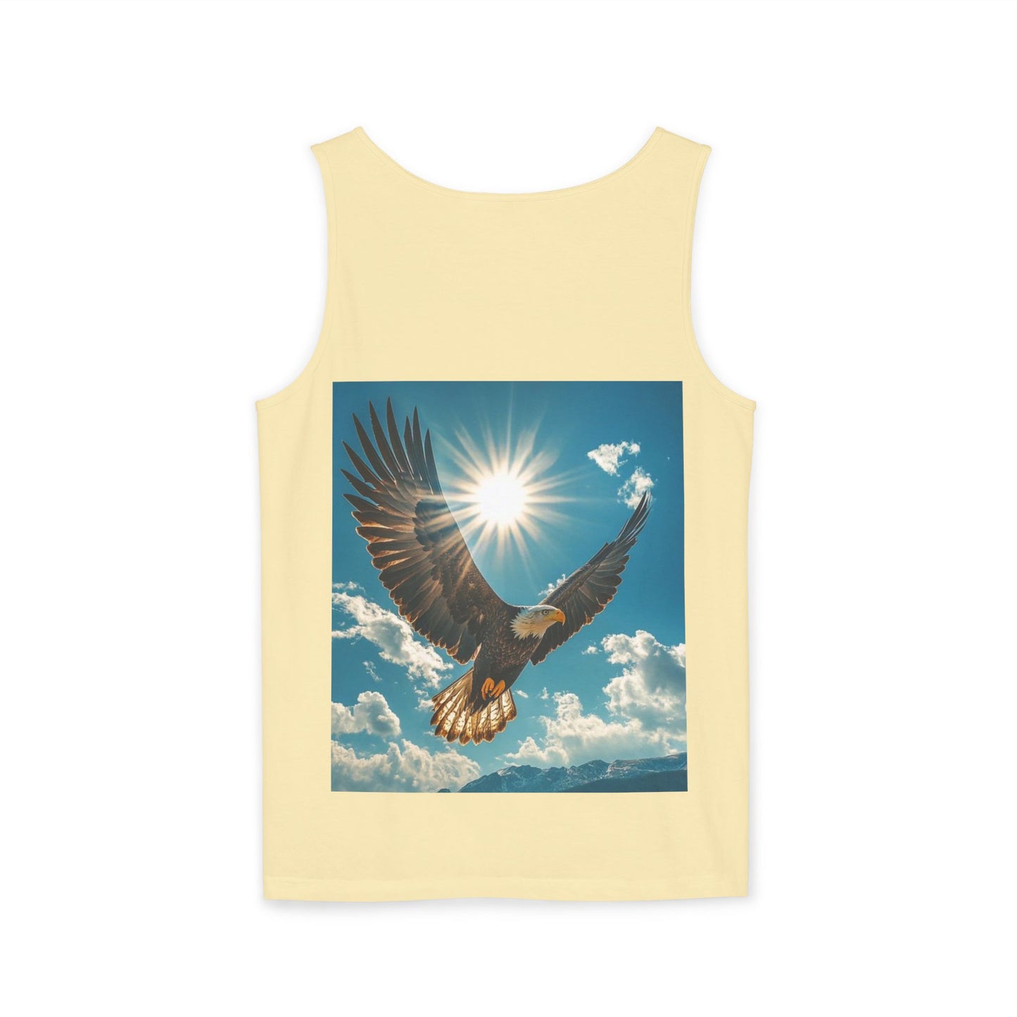 Eagle Sunflight Tank Top — Soaring Eagle Graphic Tank