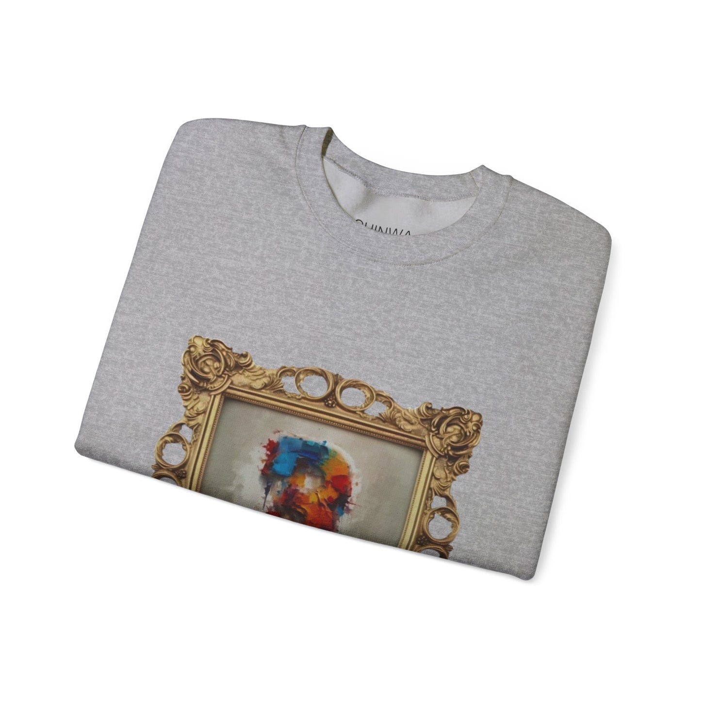 Artistic Unisex Crewneck Sweatshirt - Cozy, Unique Gift for Art Lovers, Casual Wear, Layering Piece, Trendy Fashion Statement