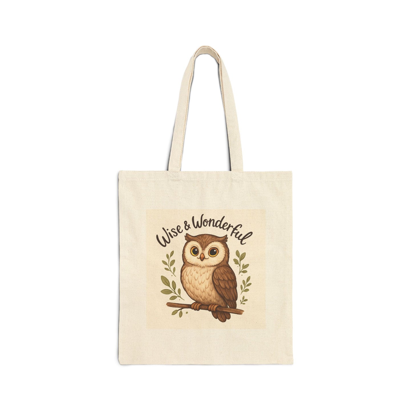 Cotton Canvas Tote Bag