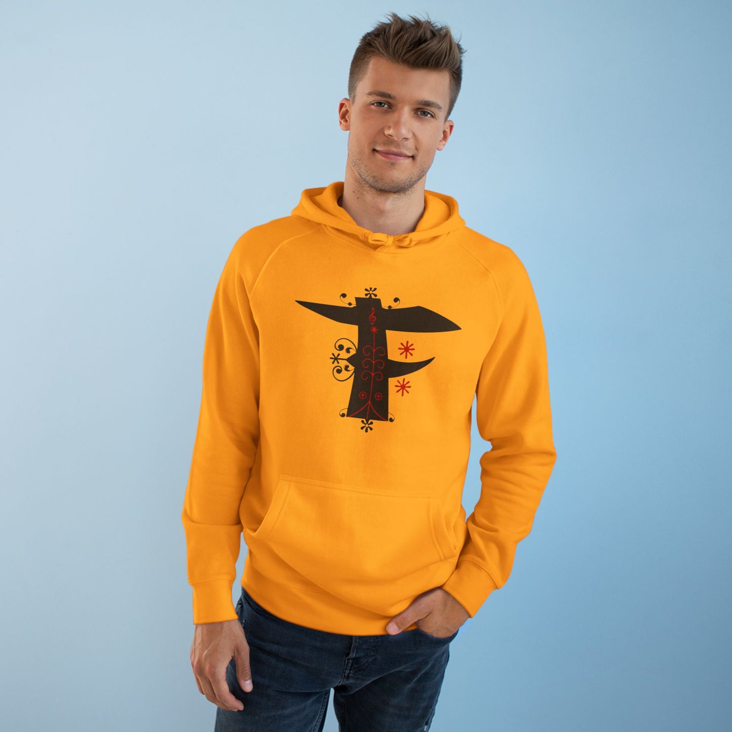 Stylish Unisex Supply Hoodie with Unique Art, Trendy Streetwear, Gift for Him/Her, Cozy Casual Wear, Perfect for Everyday