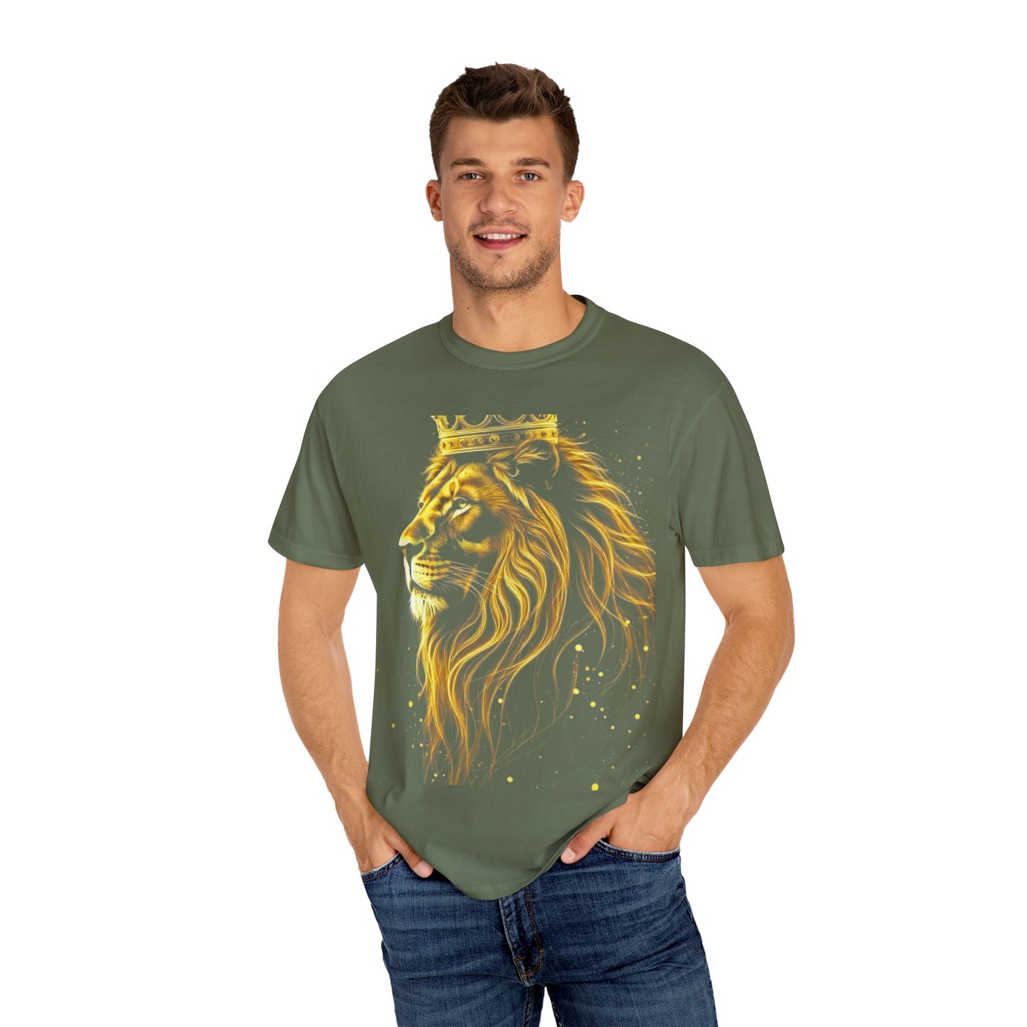 King Academy Promotional T-Shirt — Customizable Education Logo Tee