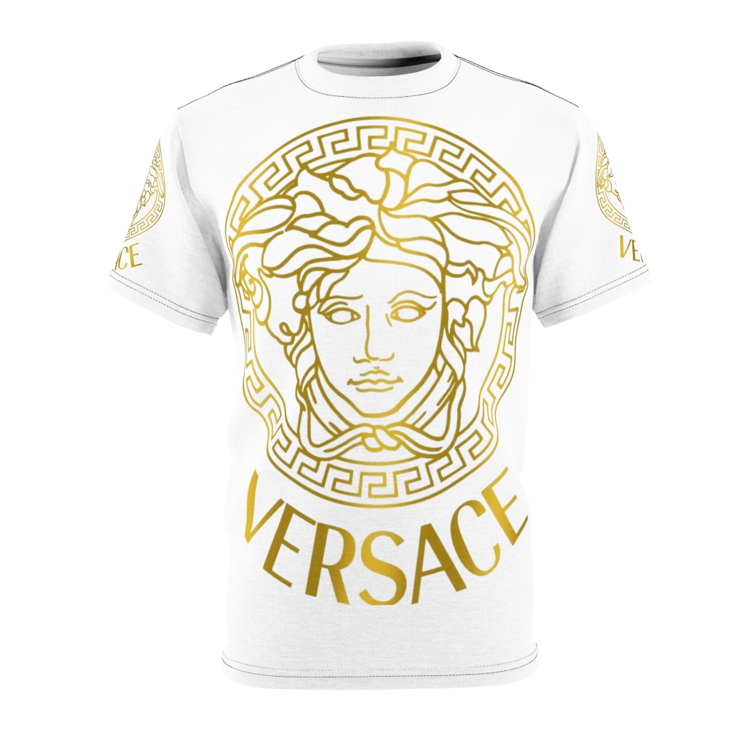 Versace-Inspired Unisex Tee, Trendy Streetwear, Fashion Statement Top, Unique Graphic Shirt, Casual Wear, Gift for Fashion Lovers