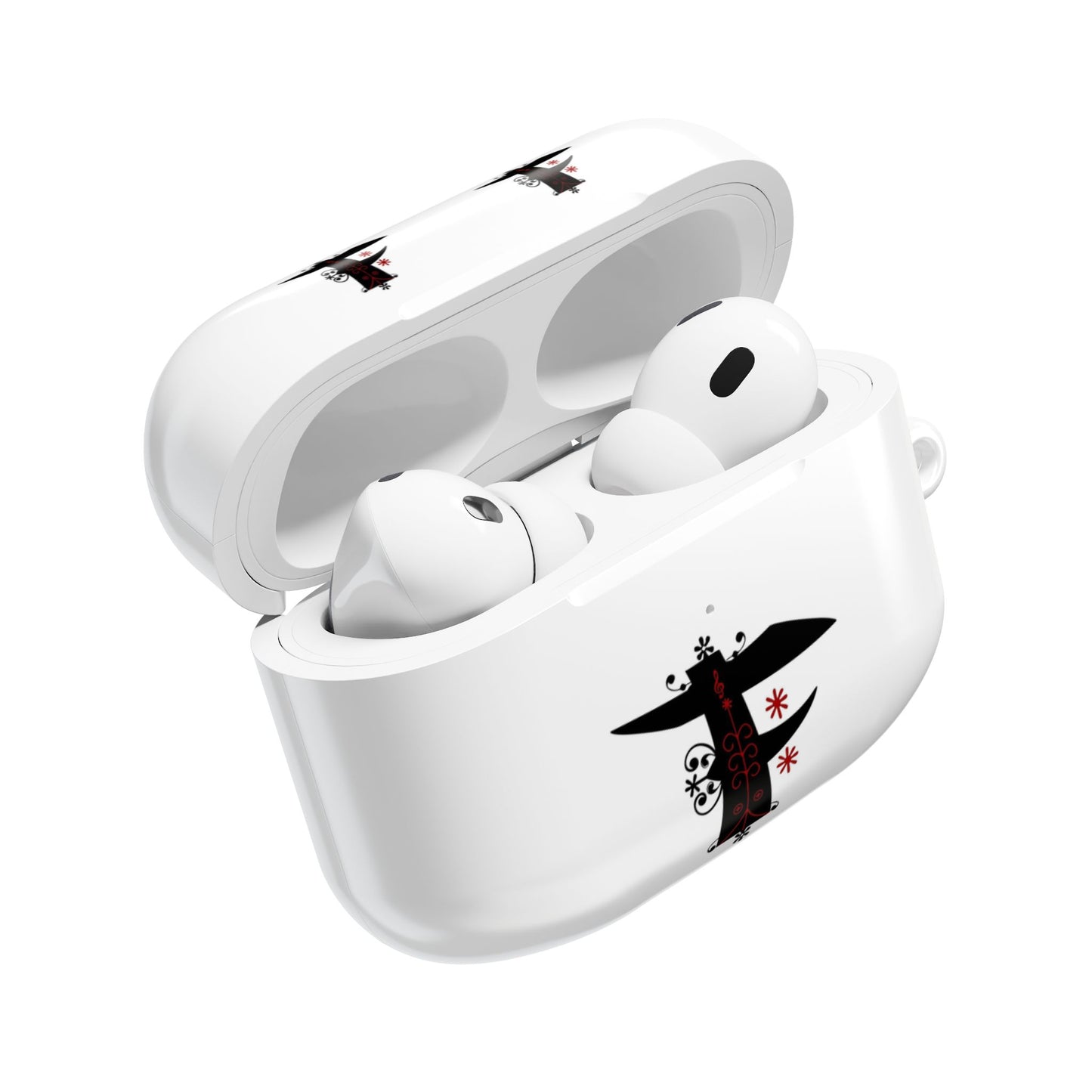 Unique Artistic AirPod Cases, Trendy Wireless Earbud Cover, Gift for Music Lovers, Personalized Tech Accessory, Cute Dart Art Design