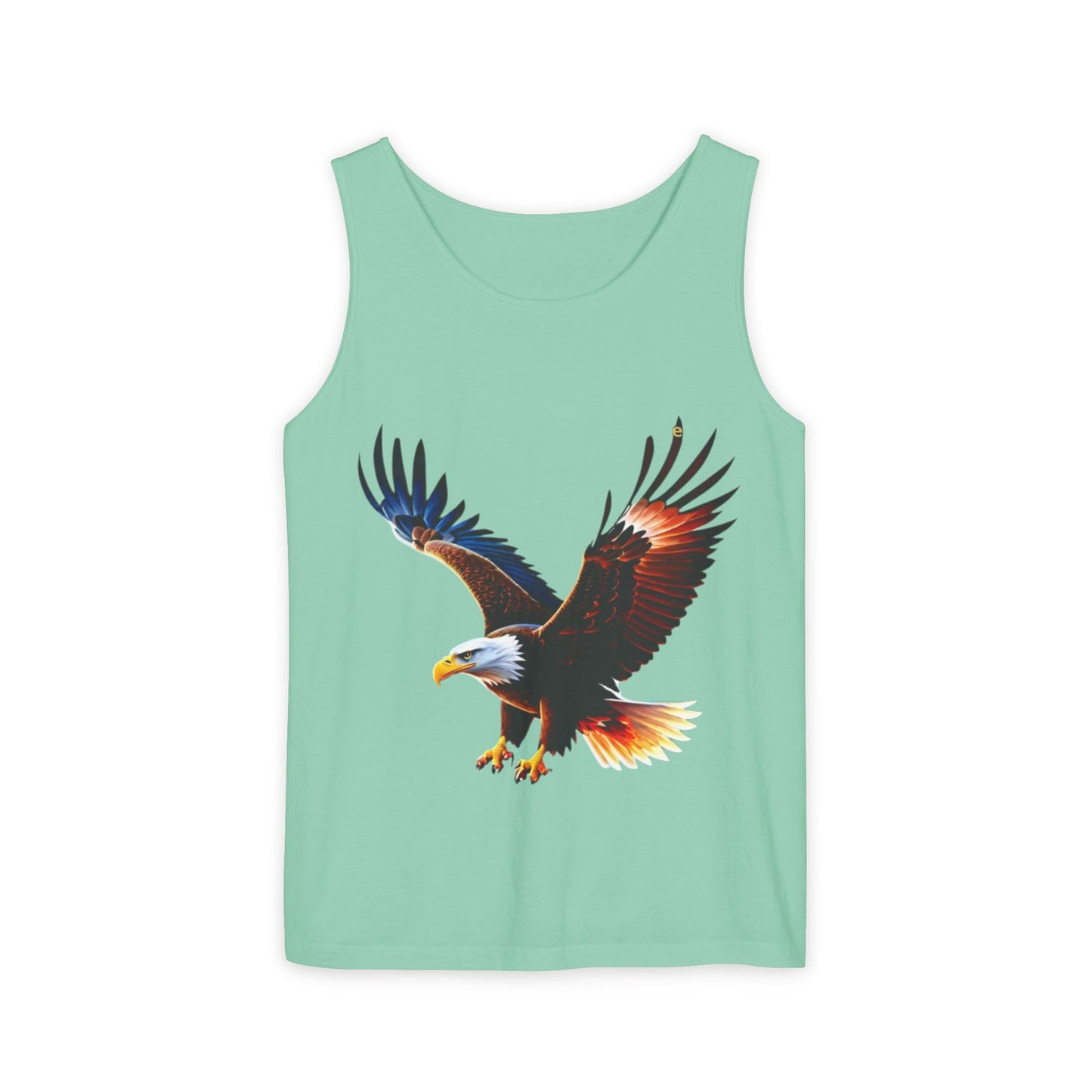 Bald Eagle Graphic Tank Top — Patriotic Flying Eagle Tee
