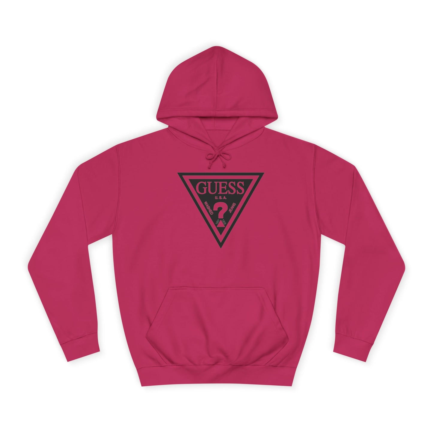 Unisex College Hoodie - Classic Guess Design