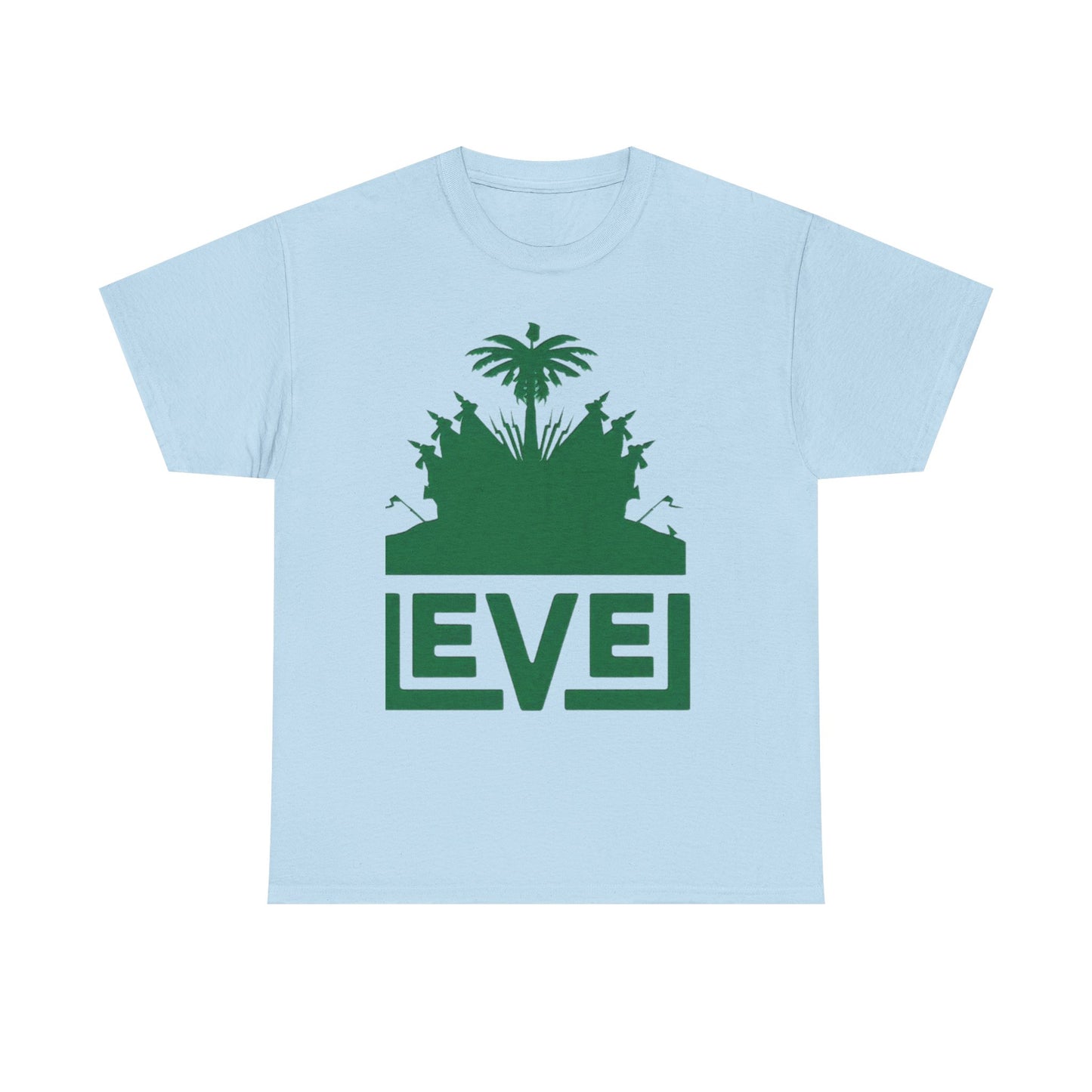 T-Shirt with Palm Tree Graphic, Casual Wear, Unisex Style, Summer Vibes, Gift for Nature Lovers, Eco-friendly Tee, Relaxed Fit