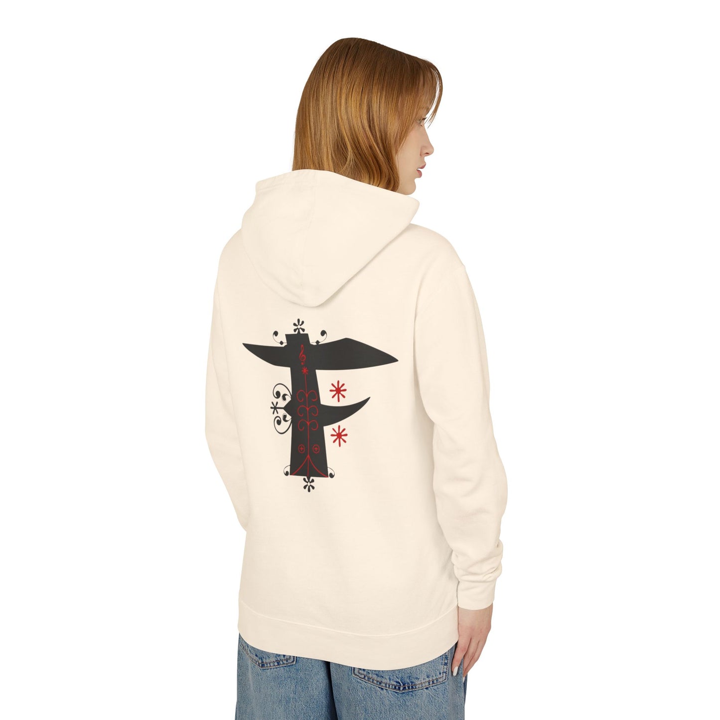 Hoodie F Trendy Unisex Lightweight Hooded Sweatshirt, Casual Comfort, Streetwear Style, Perfect Gift for Music Lovers, Unique Graphic Hoodie