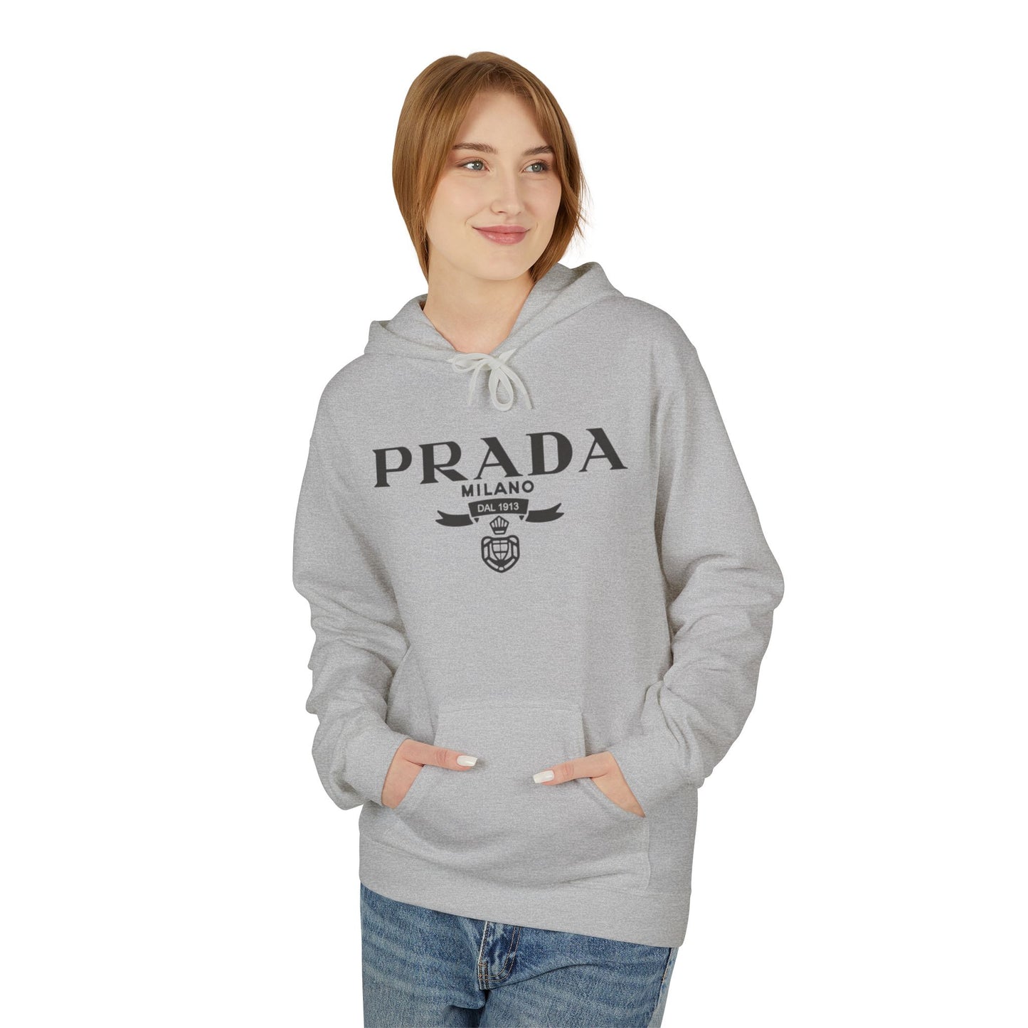 Logo Hoodie — 'PRADA Milano' Graphic Pullover