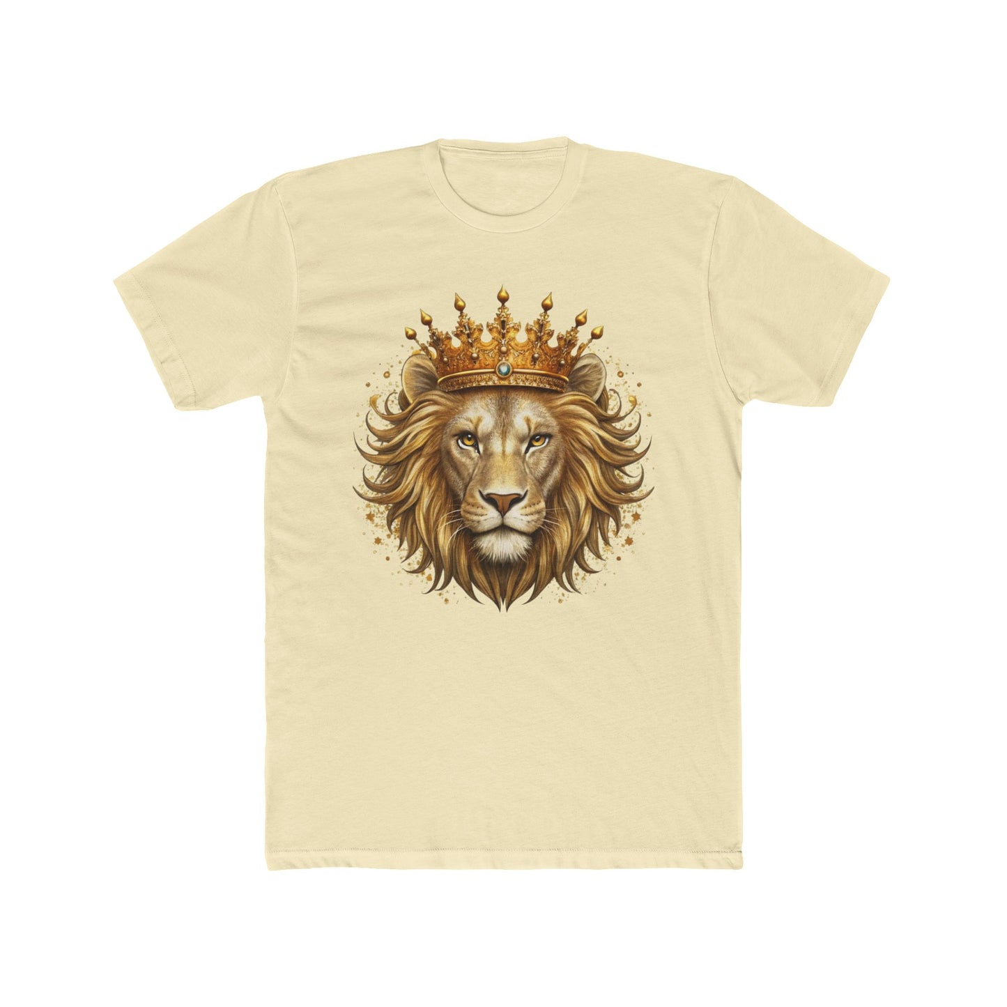 Lion with Crown T-Shirt — Regal King Graphic Tee