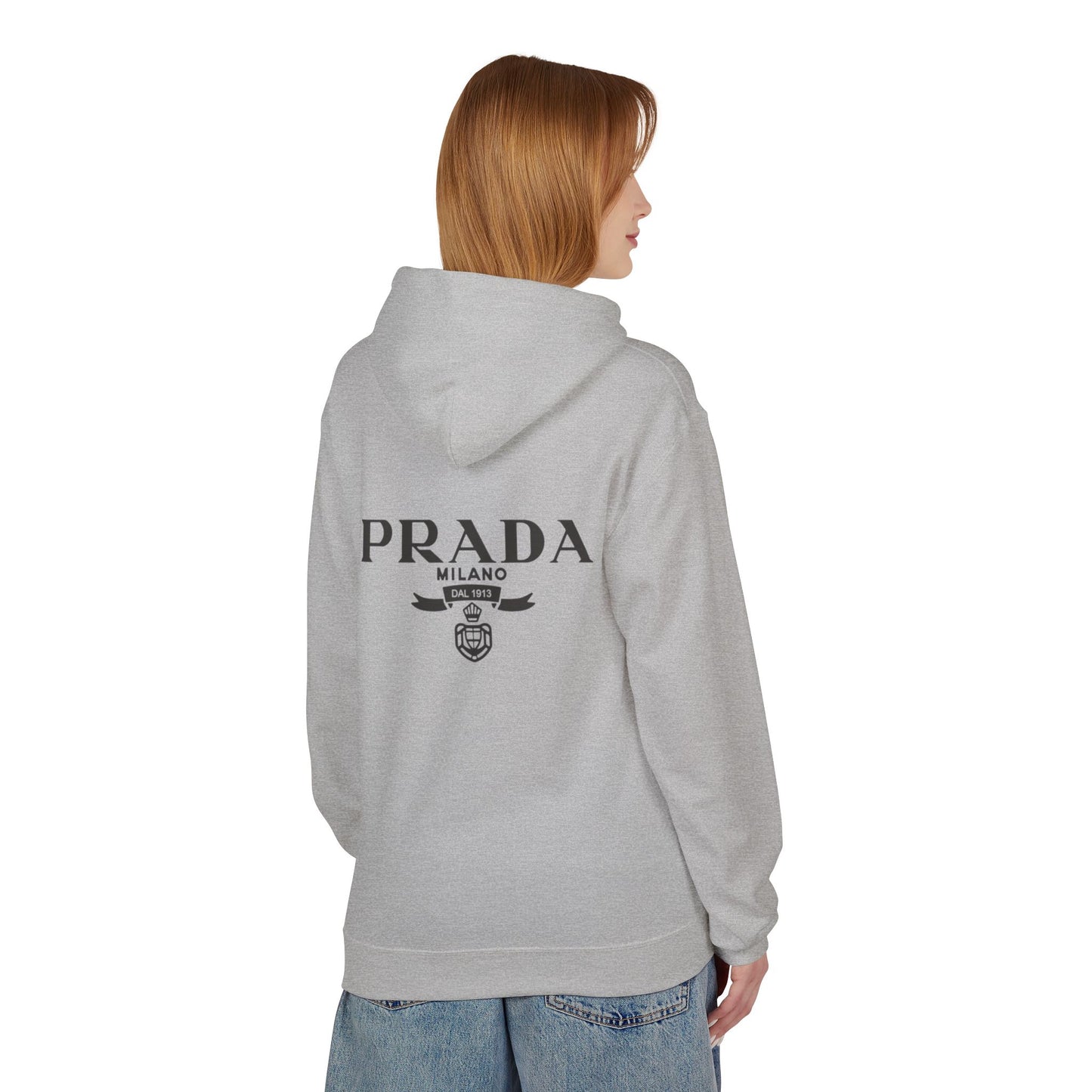 Logo Hoodie — 'PRADA Milano' Graphic Pullover