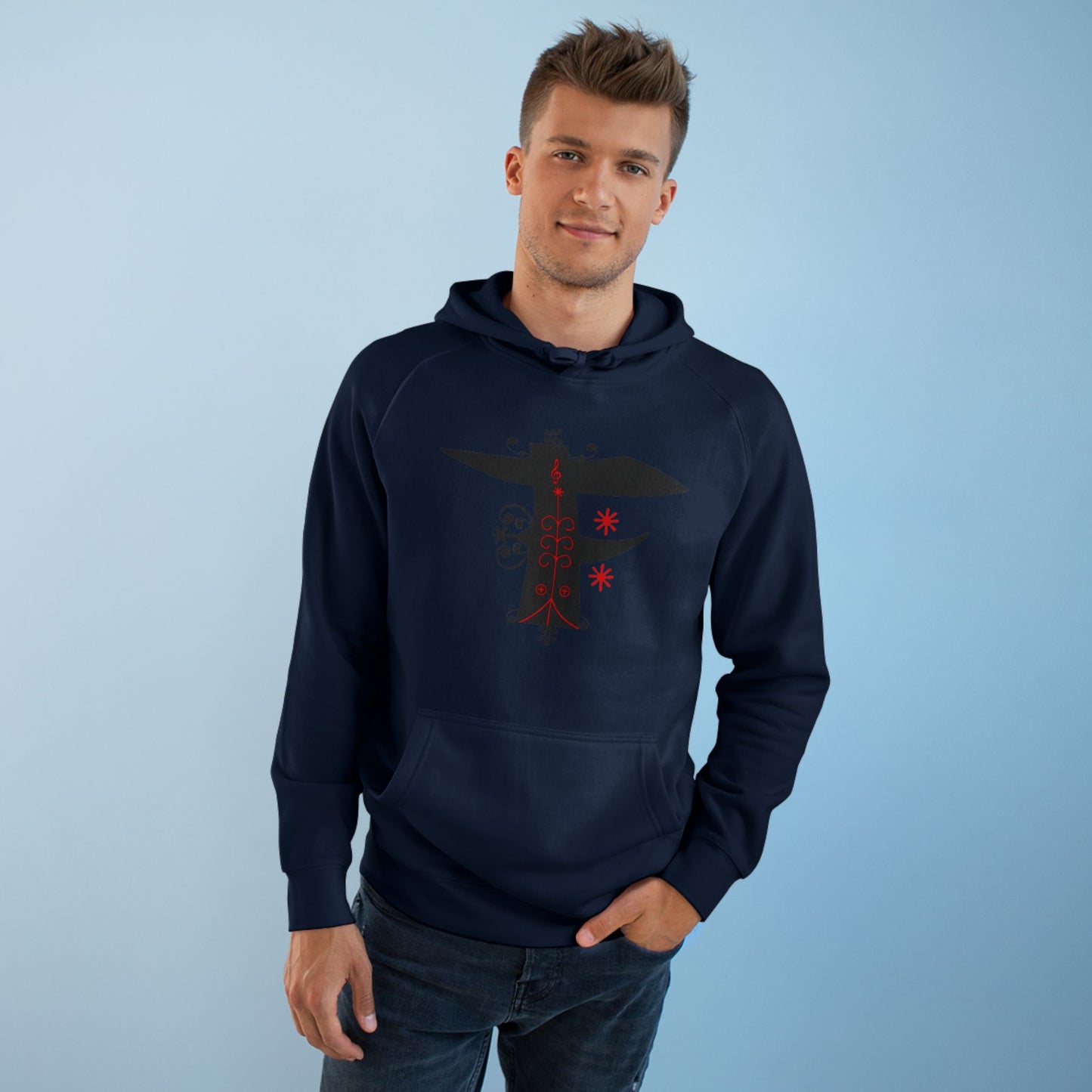 Stylish Unisex Supply Hoodie with Unique Art, Trendy Streetwear, Gift for Him/Her, Cozy Casual Wear, Perfect for Everyday