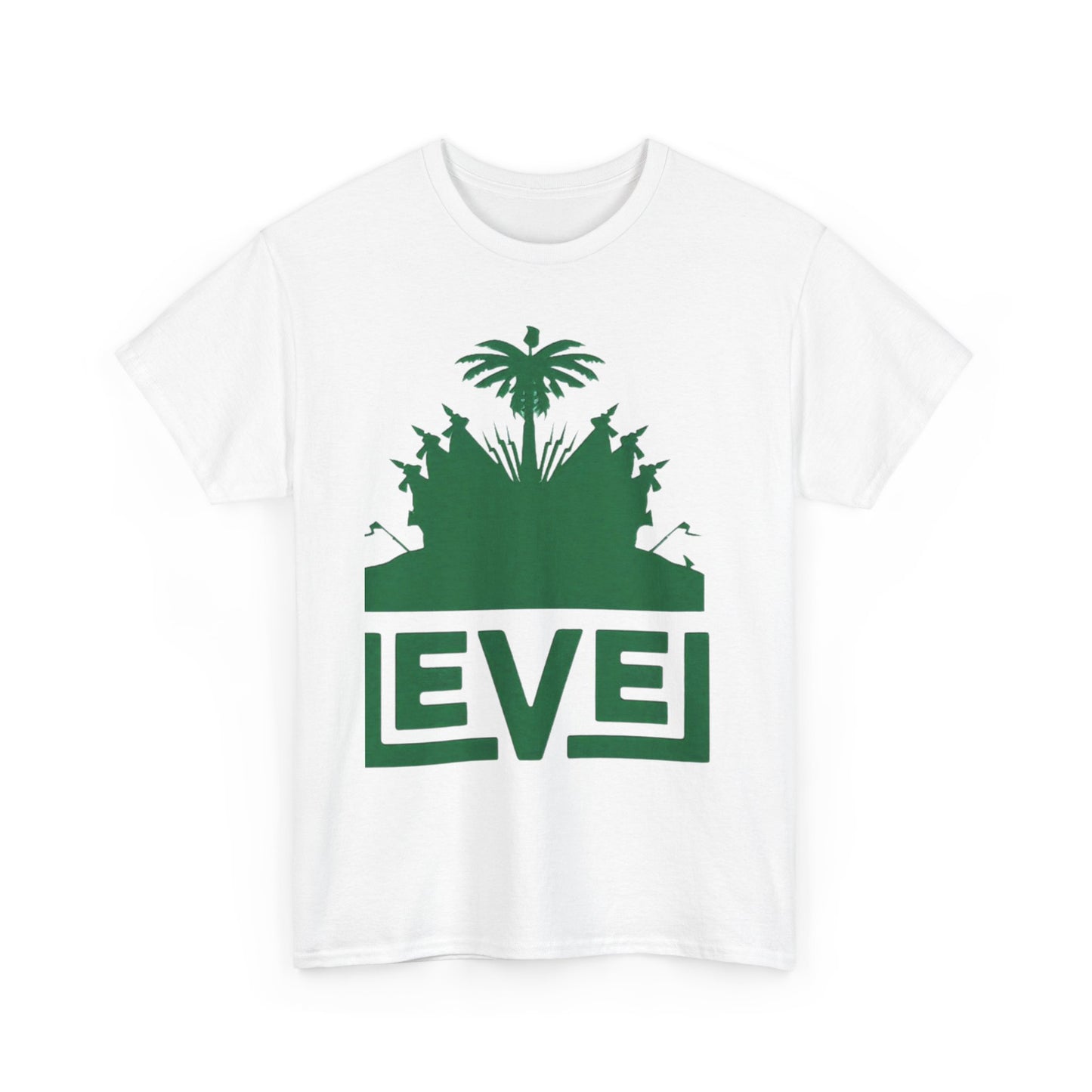 T-Shirt with Palm Tree Graphic, Casual Wear, Unisex Style, Summer Vibes, Gift for Nature Lovers, Eco-friendly Tee, Relaxed Fit