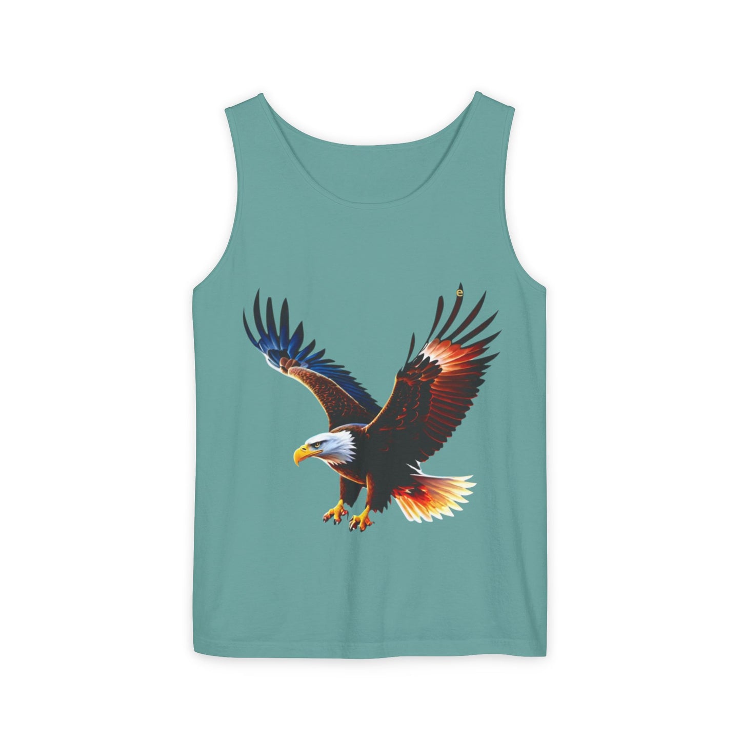 Bald Eagle Graphic Tank Top — Patriotic Flying Eagle Tee