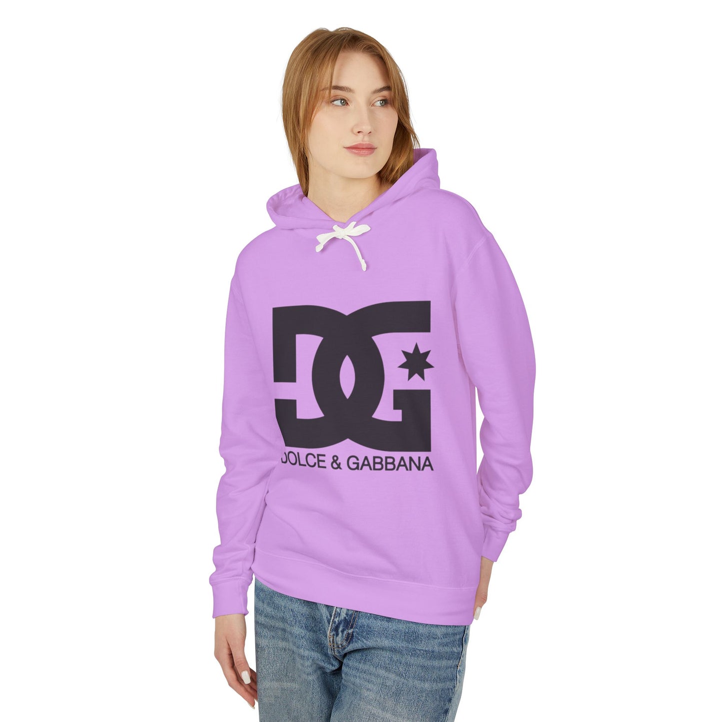 Stylish Unisex Lightweight Hoodie with Dolce & Gabbana Logo, Casual Sweatshirt, Streetwear, Gift for Him or Her, Trendy Layering