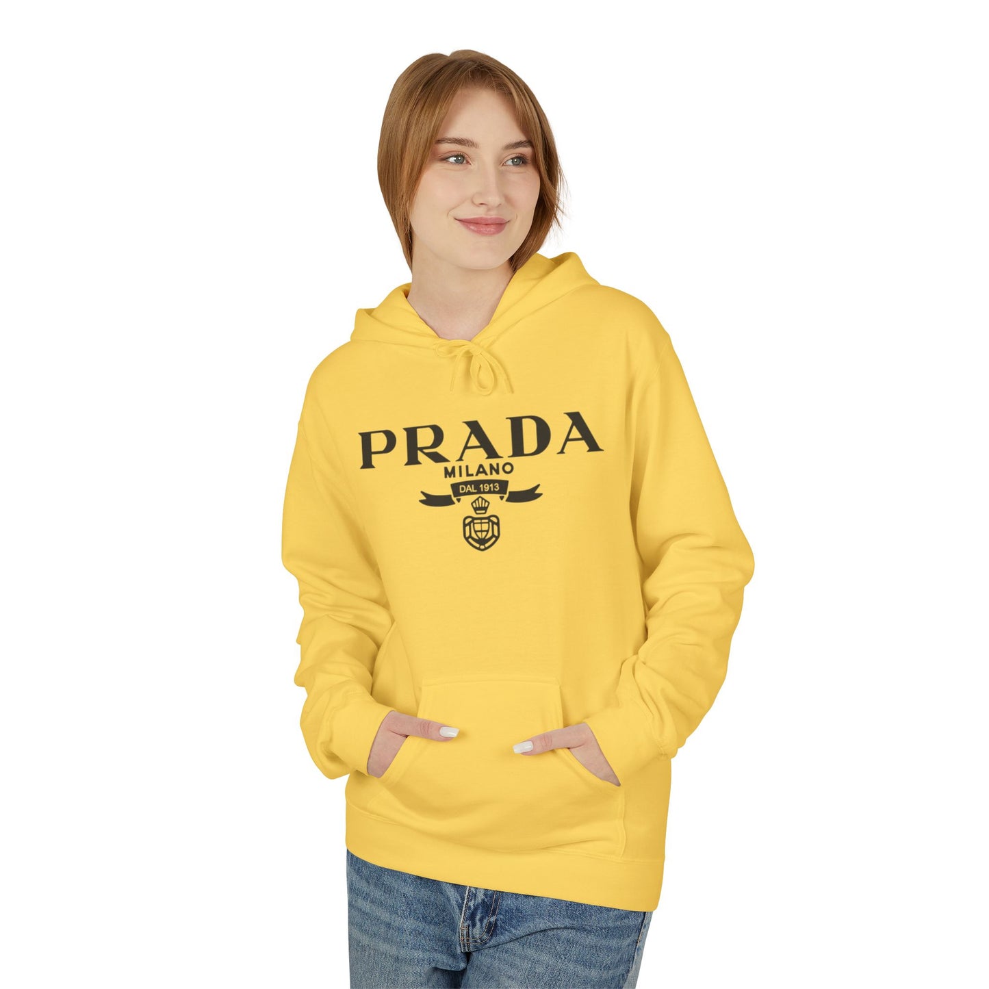 Logo Hoodie — 'PRADA Milano' Graphic Pullover