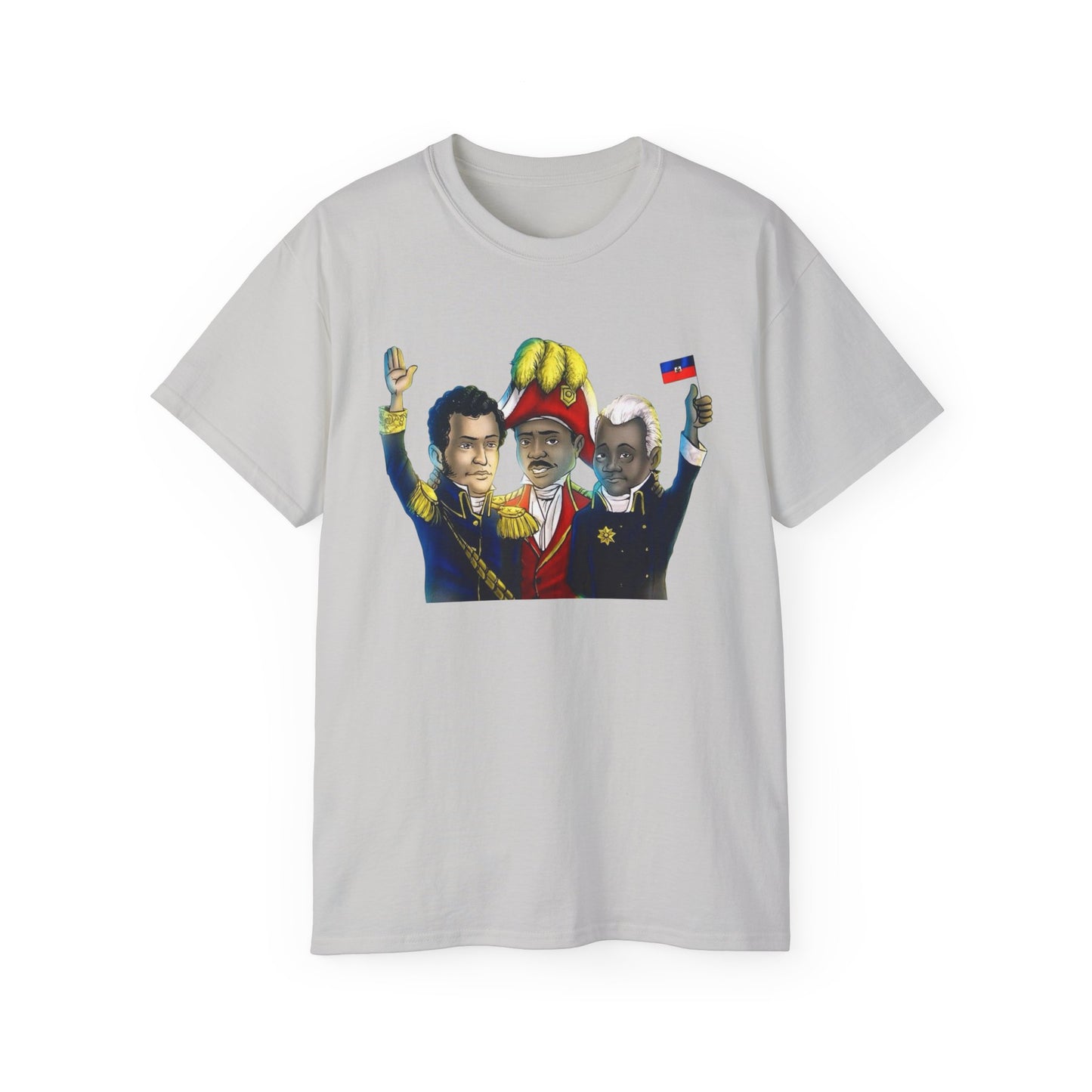 Bold Graphic Tee: Historical Artistry, Unisex Cotton Shirt, Fun Gift for History Buffs, Perfect for Casual Wear, Unique Statement Shirt