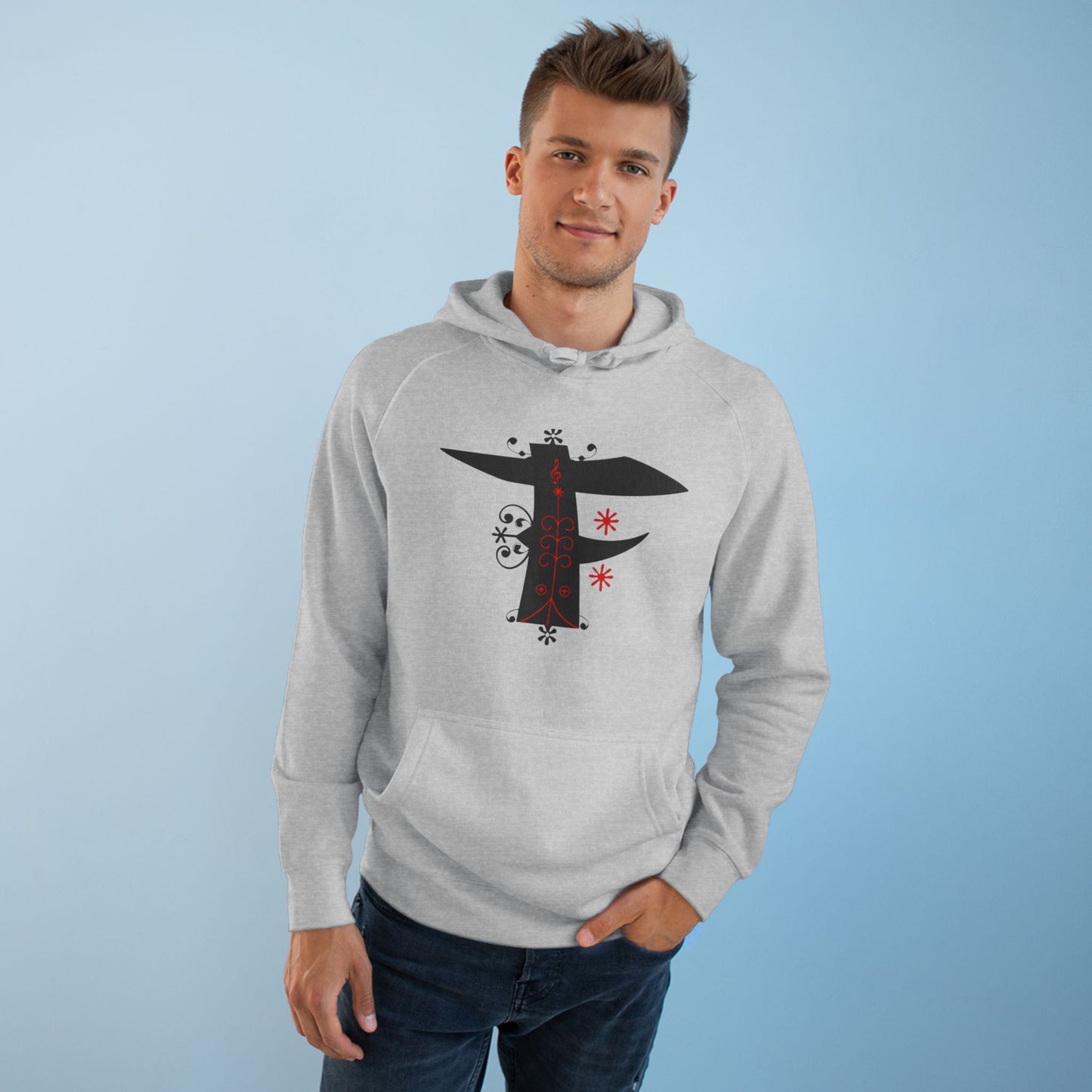 Stylish Unisex Supply Hoodie with Unique Art, Trendy Streetwear, Gift for Him/Her, Cozy Casual Wear, Perfect for Everyday